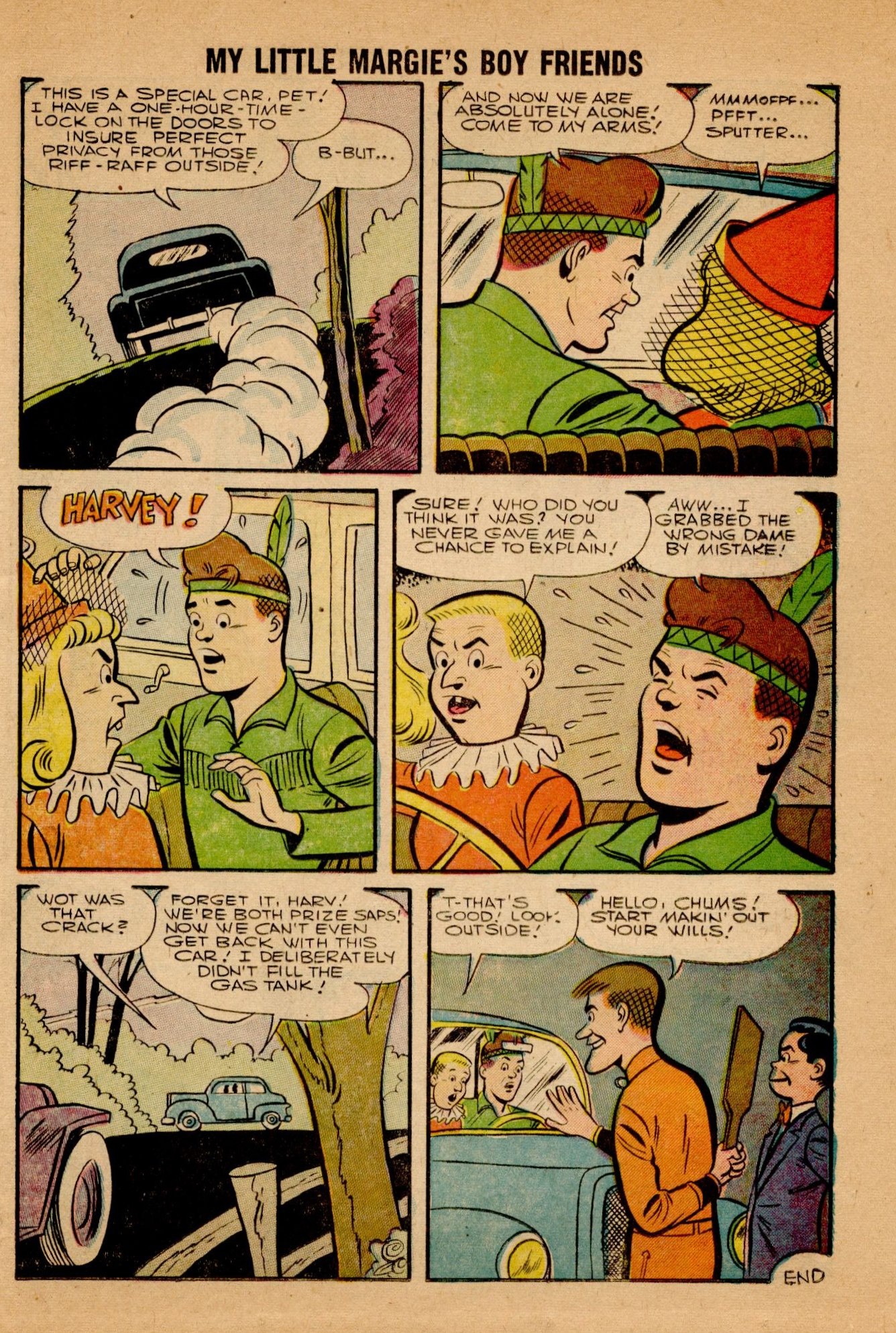 Read online My Little Margie's Boy Friends comic -  Issue #5 - 11