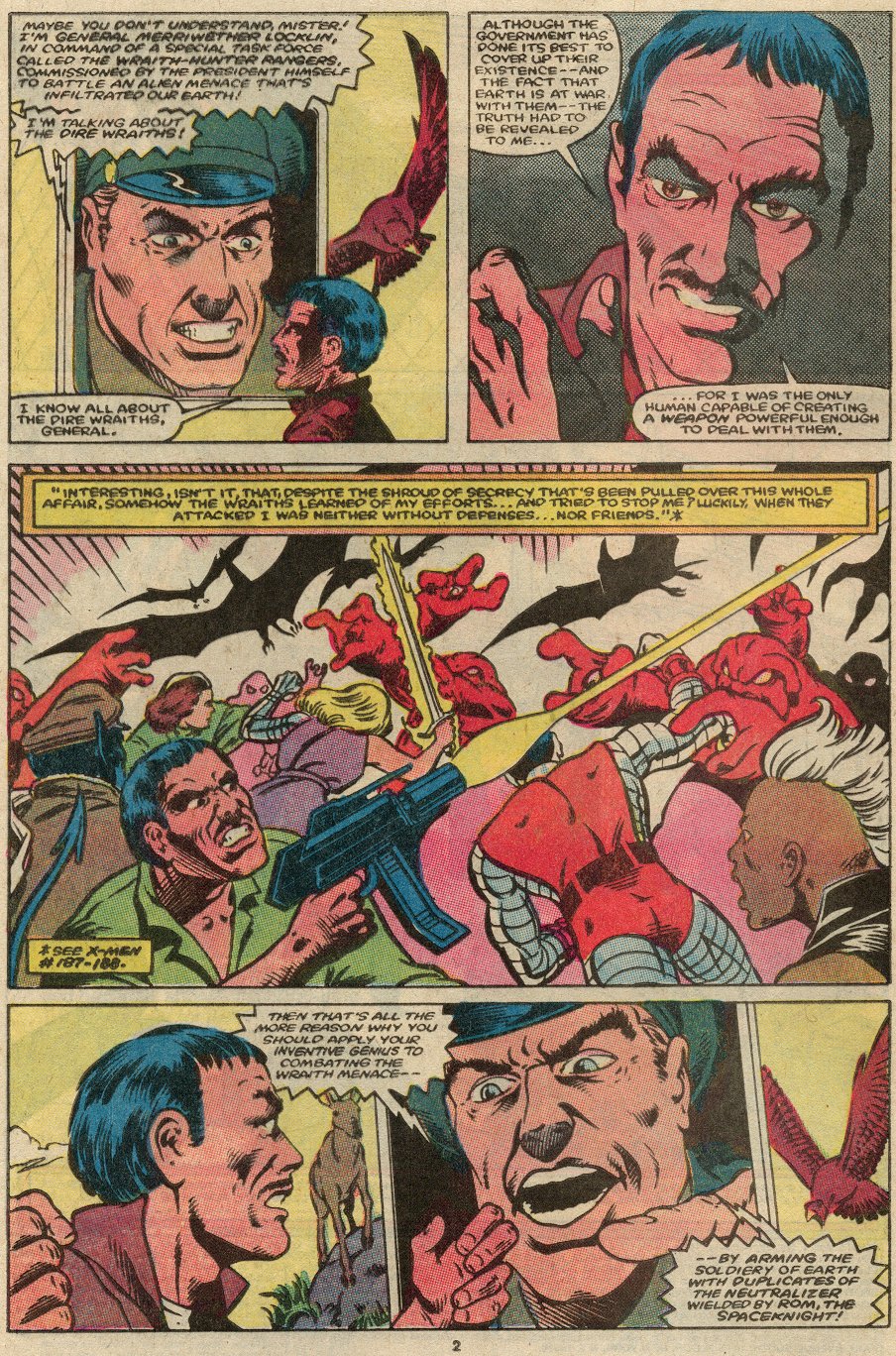 Read online ROM (1979) comic -  Issue #62 - 3