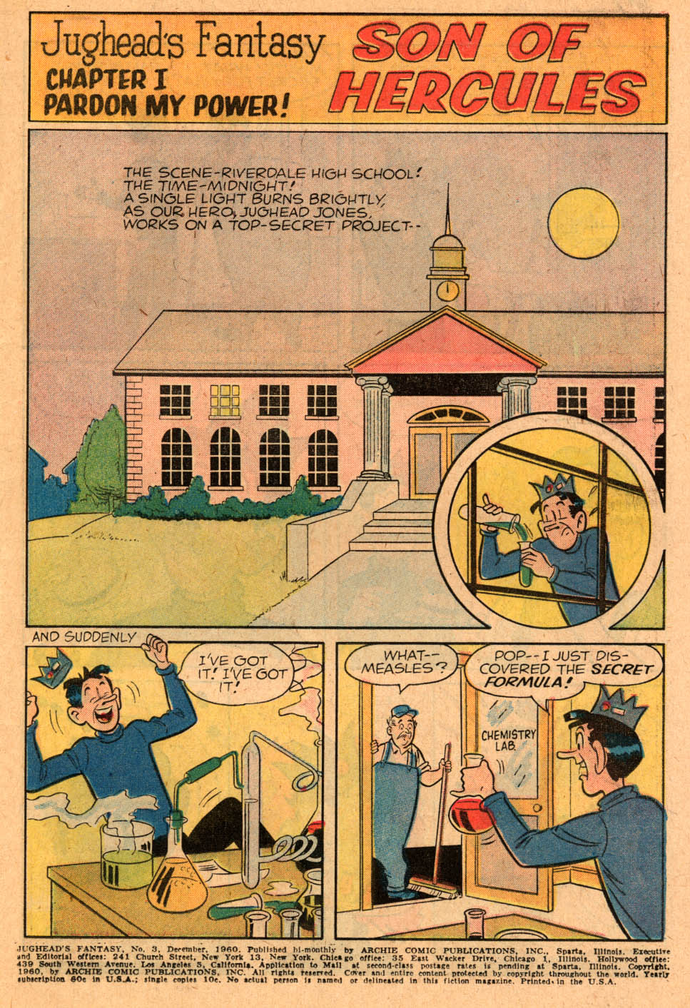 Read online Jughead's Fantasy comic -  Issue #3 - 3