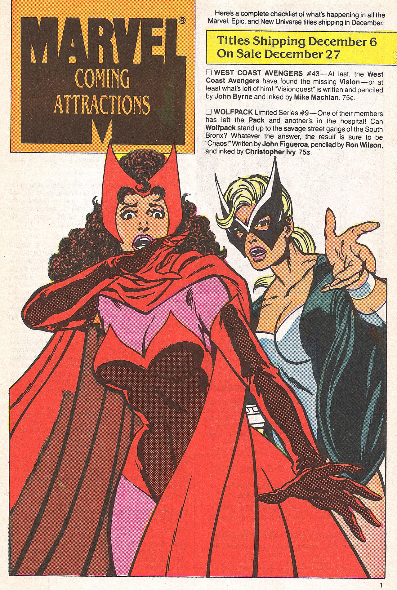 Read online Marvel Age comic -  Issue #72 - 3