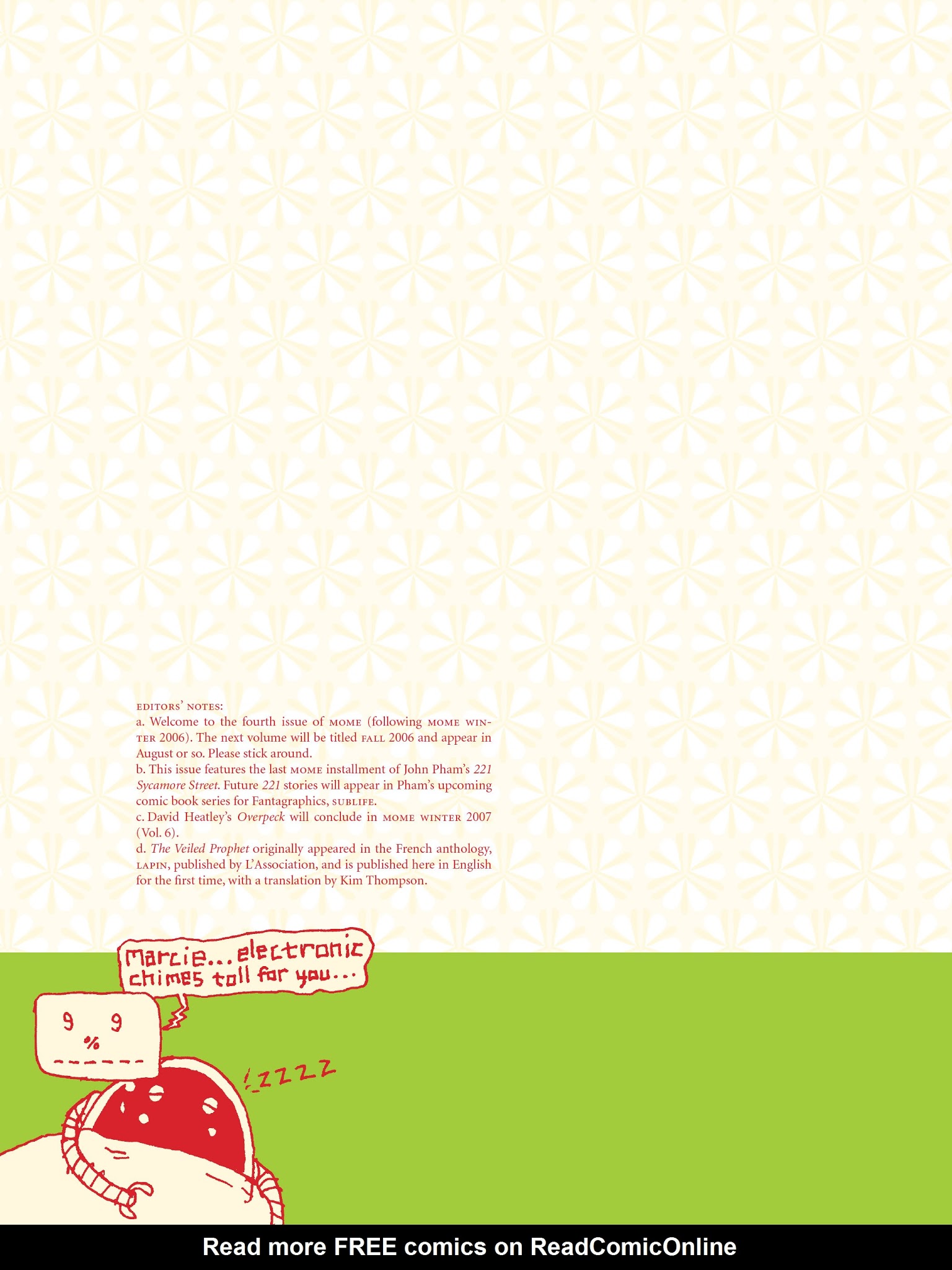 Read online Mome comic -  Issue # TPB 4 - 5