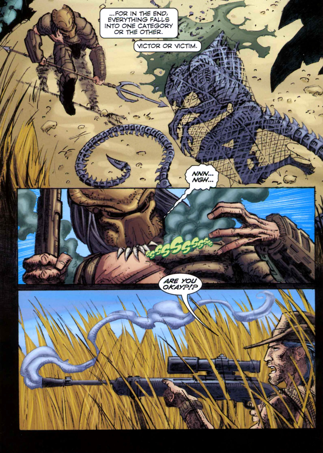 Read online Alien Vs. Predator: Civilized Beasts comic -  Issue # TPB - 11
