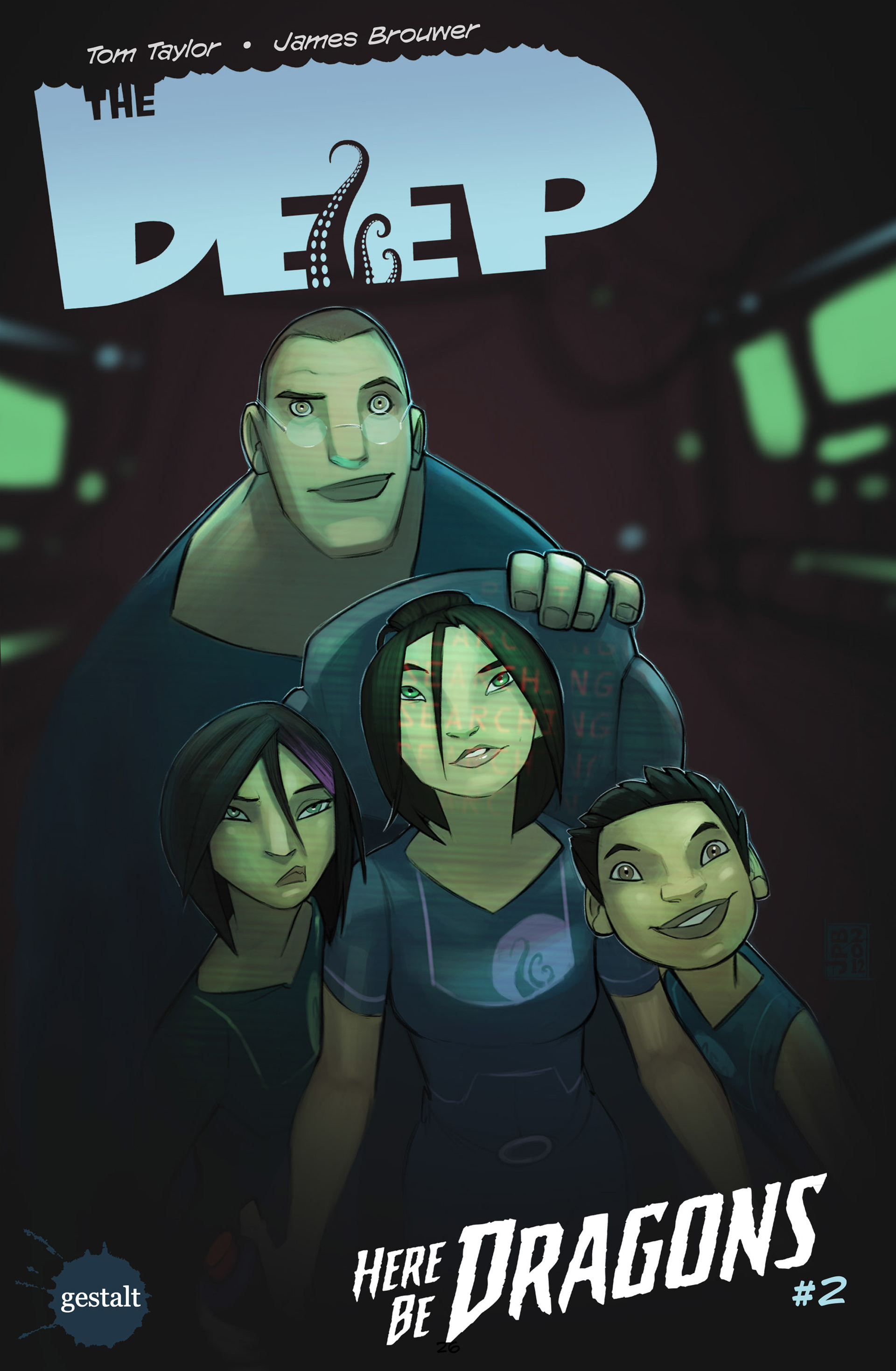 Read online The Deep: Here Be Dragons comic -  Issue #2 - 1