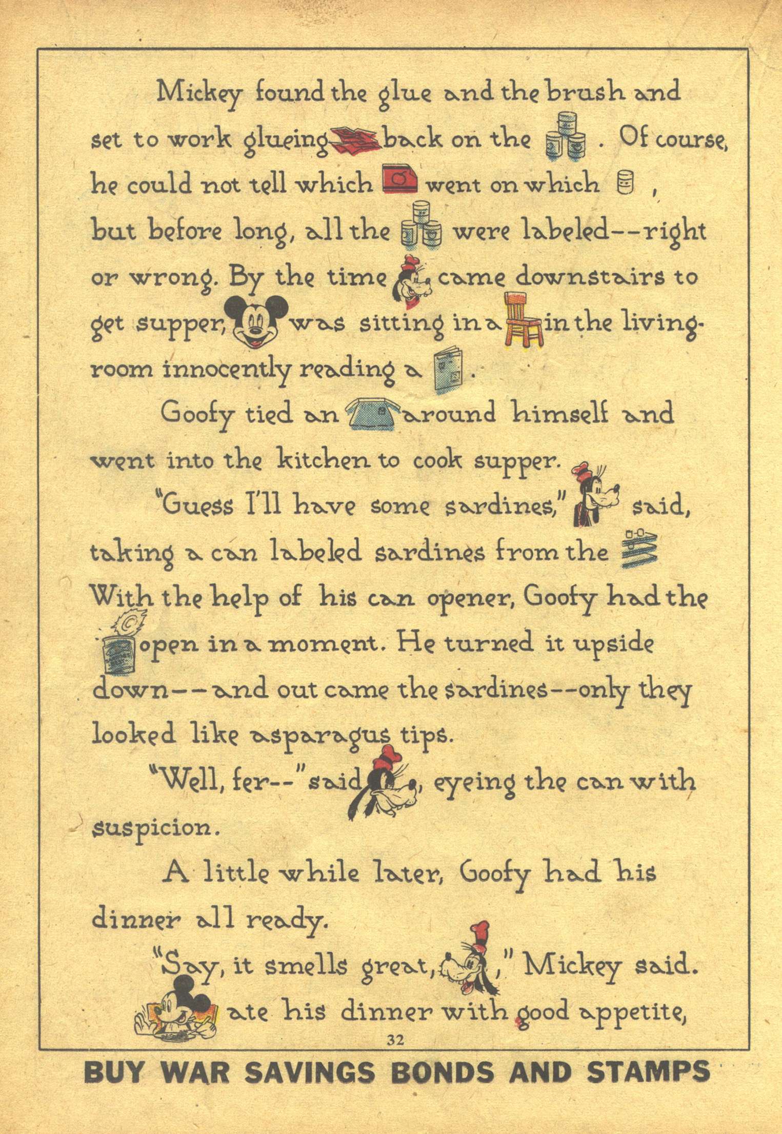 Read online Walt Disney's Comics and Stories comic -  Issue #23 - 34