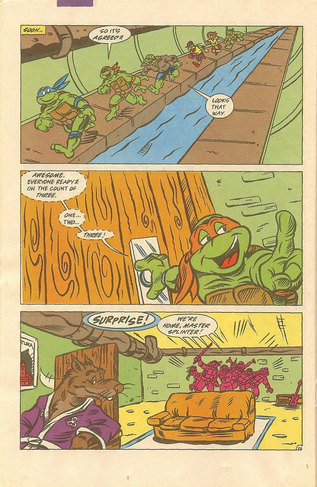 Read online Teenage Mutant Ninja Turtles Adventures (1989) comic -  Issue #18 - 27