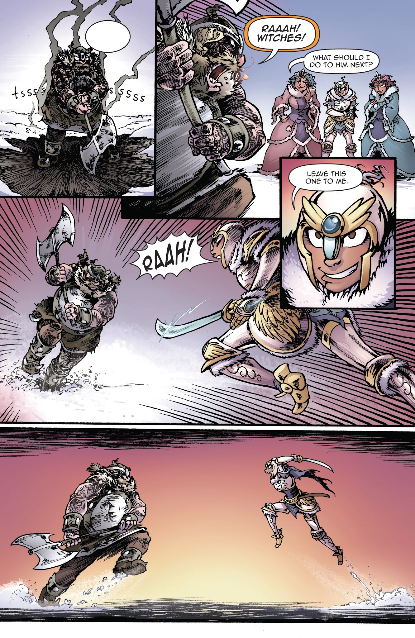 Read online Princeless: Make Yourself (2017) comic -  Issue #3 - 12