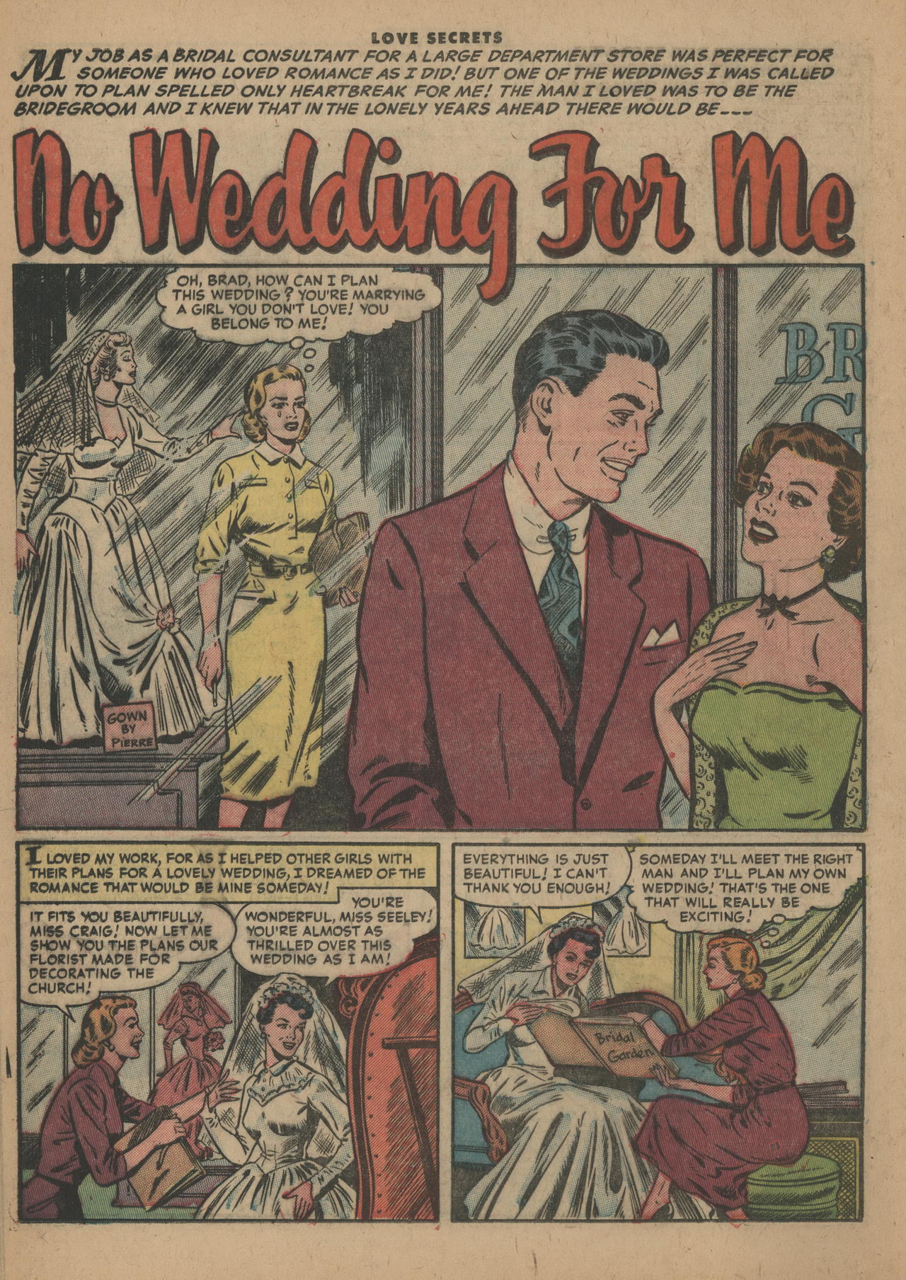 Read online Love Secrets (1953) comic -  Issue #40 - 12