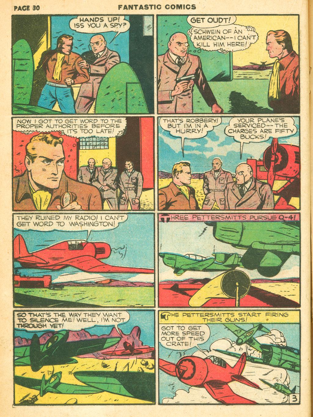 Read online Fantastic Comics comic -  Issue #12 - 32