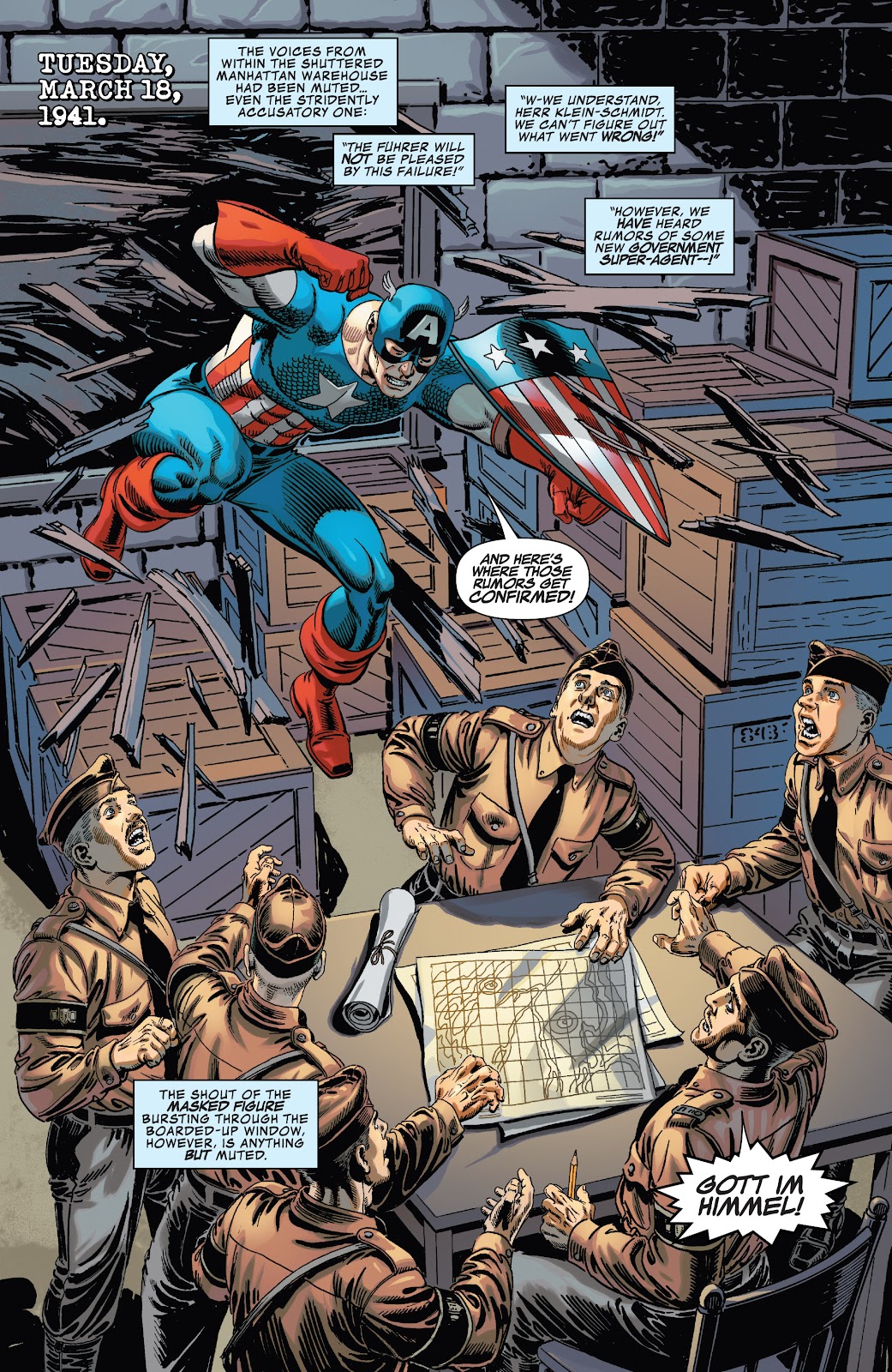 Captain America & the Invaders: Bahamas Triangle issue Full - Page 3