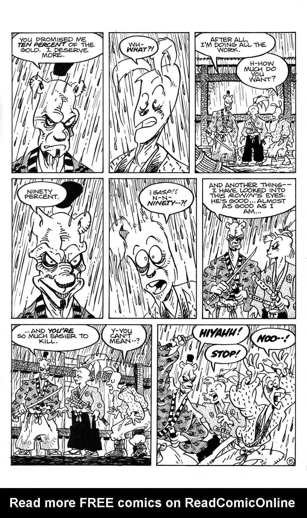 Read online Usagi Yojimbo (1996) comic -  Issue #97 - 17