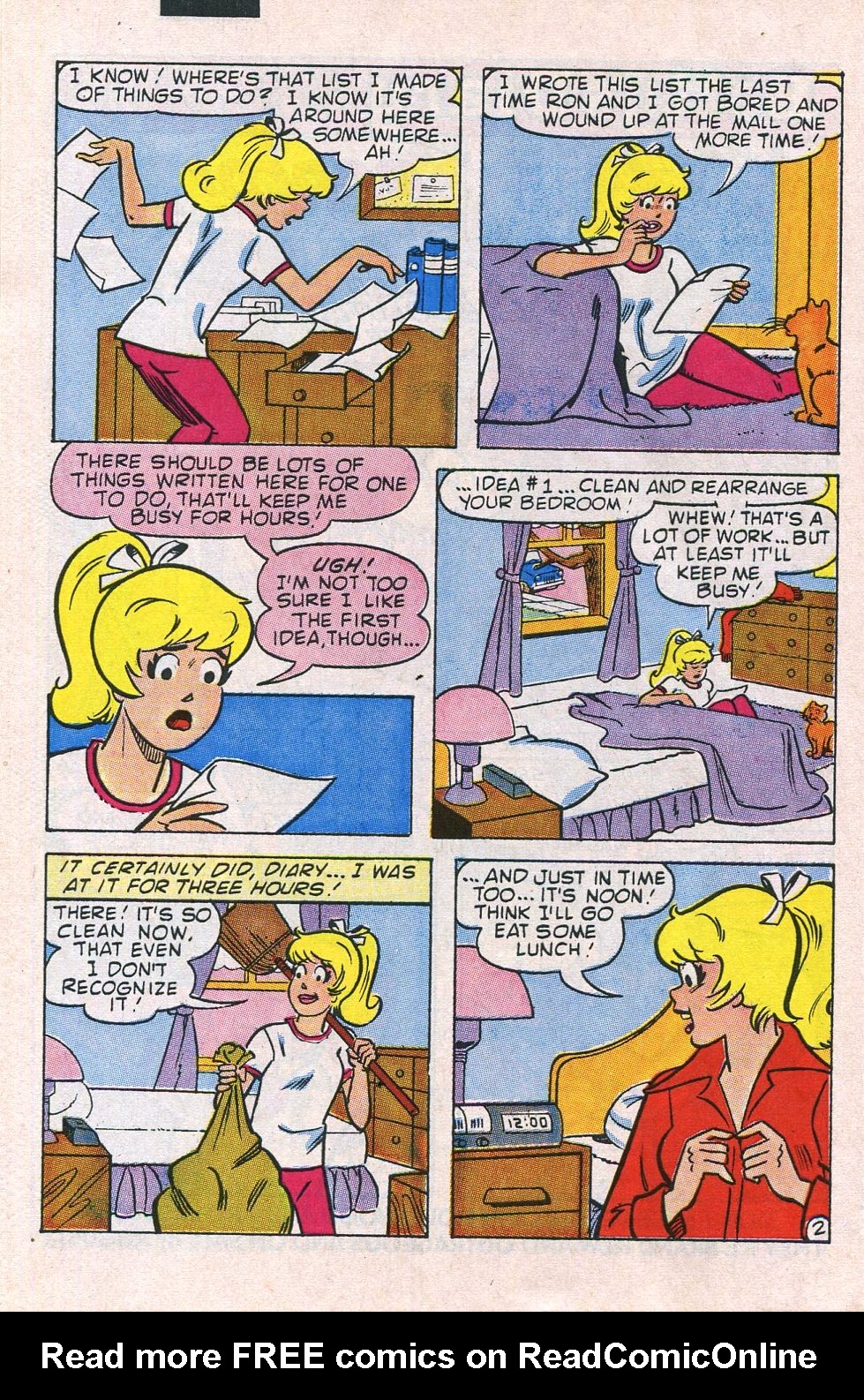 Read online Betty's Diary comic -  Issue #29 - 30