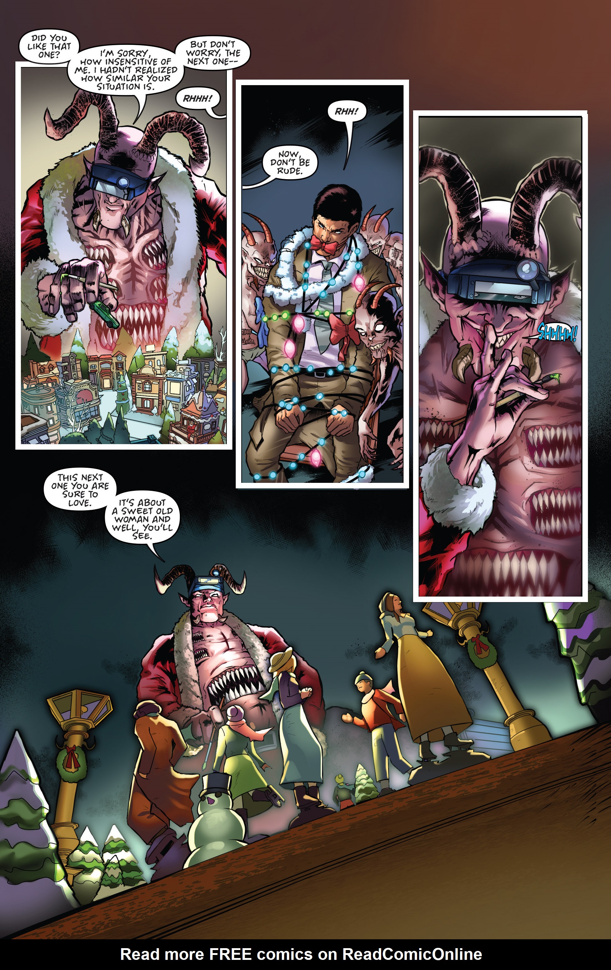 Read online Grimm Fairy Tales 2019 Holiday Special comic -  Issue # Full - 16