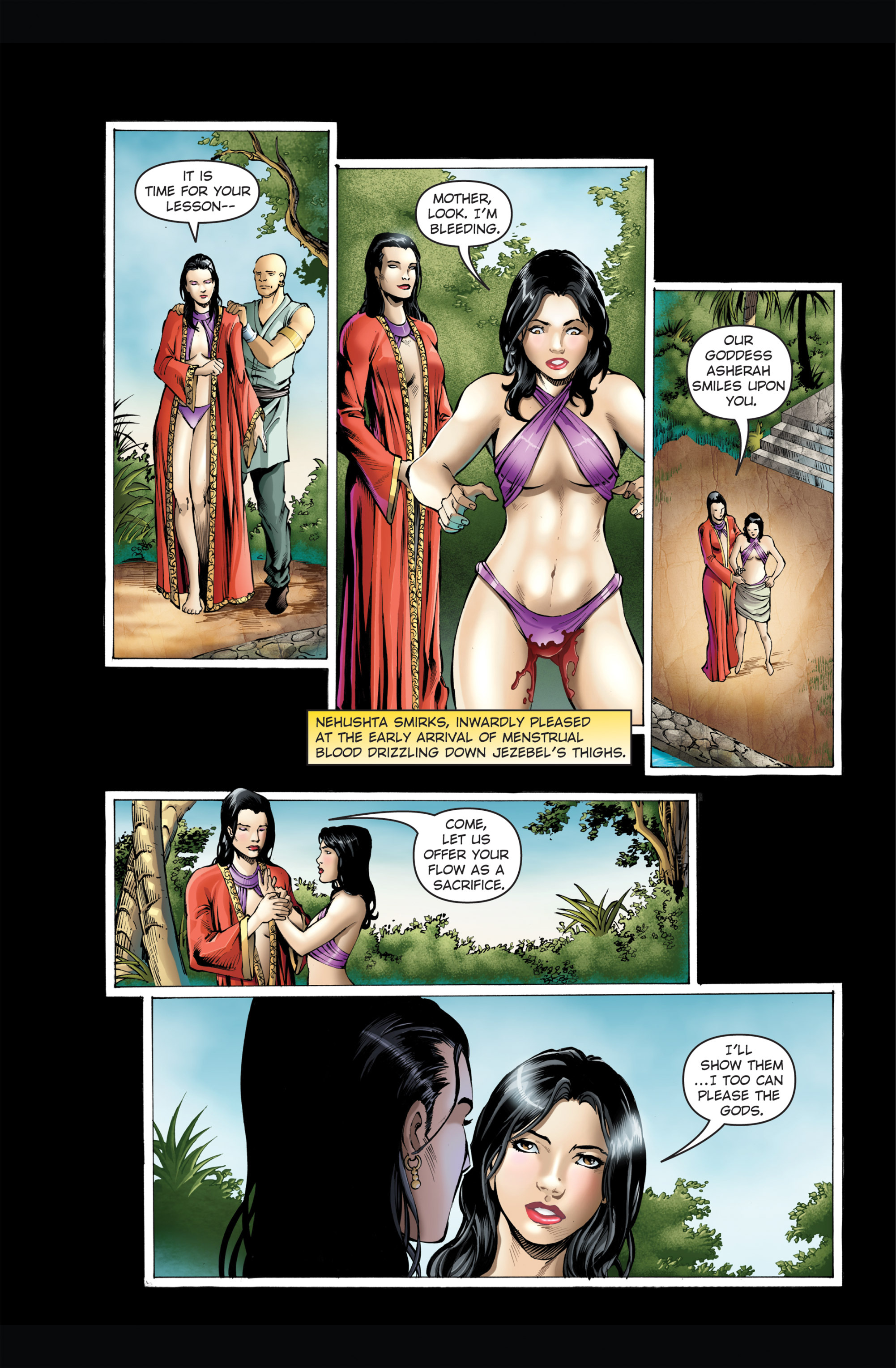 Read online Jezebel comic -  Issue #1 - 19