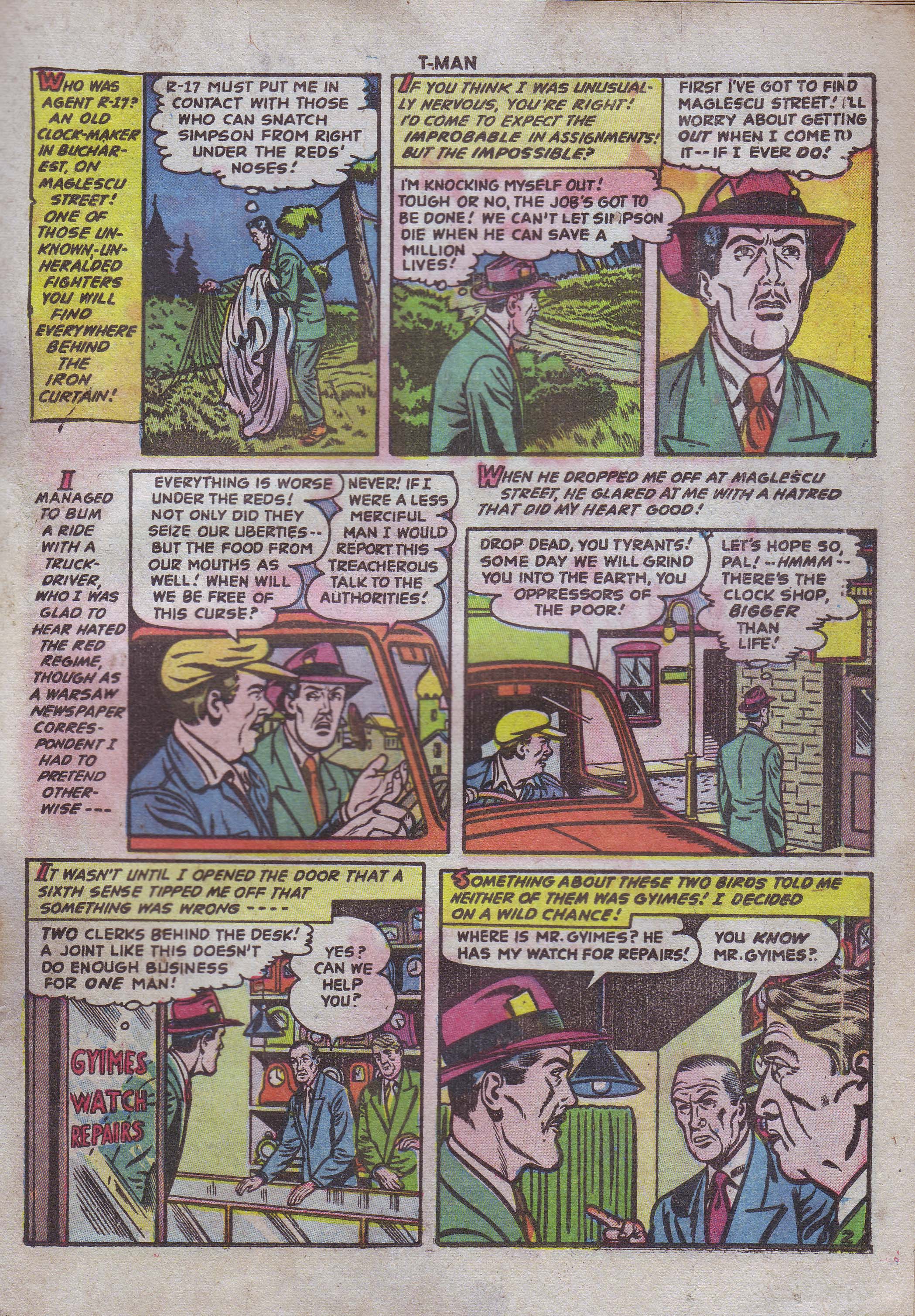 Read online T-Man: World Wide Trouble Shooter comic -  Issue #9 - 19