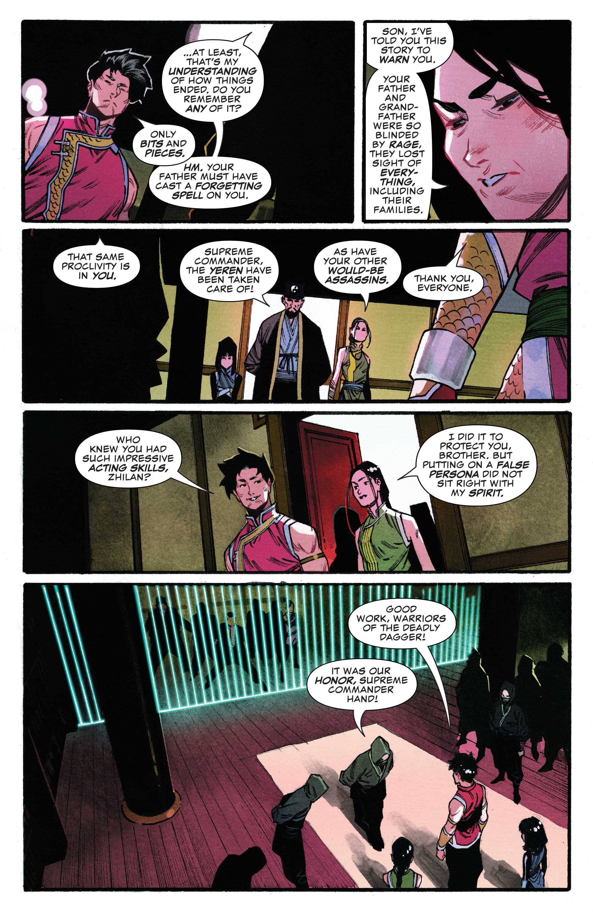 Read online Shang-Chi (2021) comic -  Issue #8 - 17