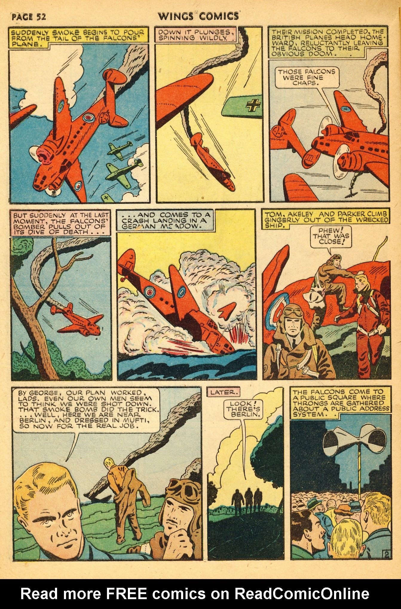 Read online Wings Comics comic -  Issue #14 - 55