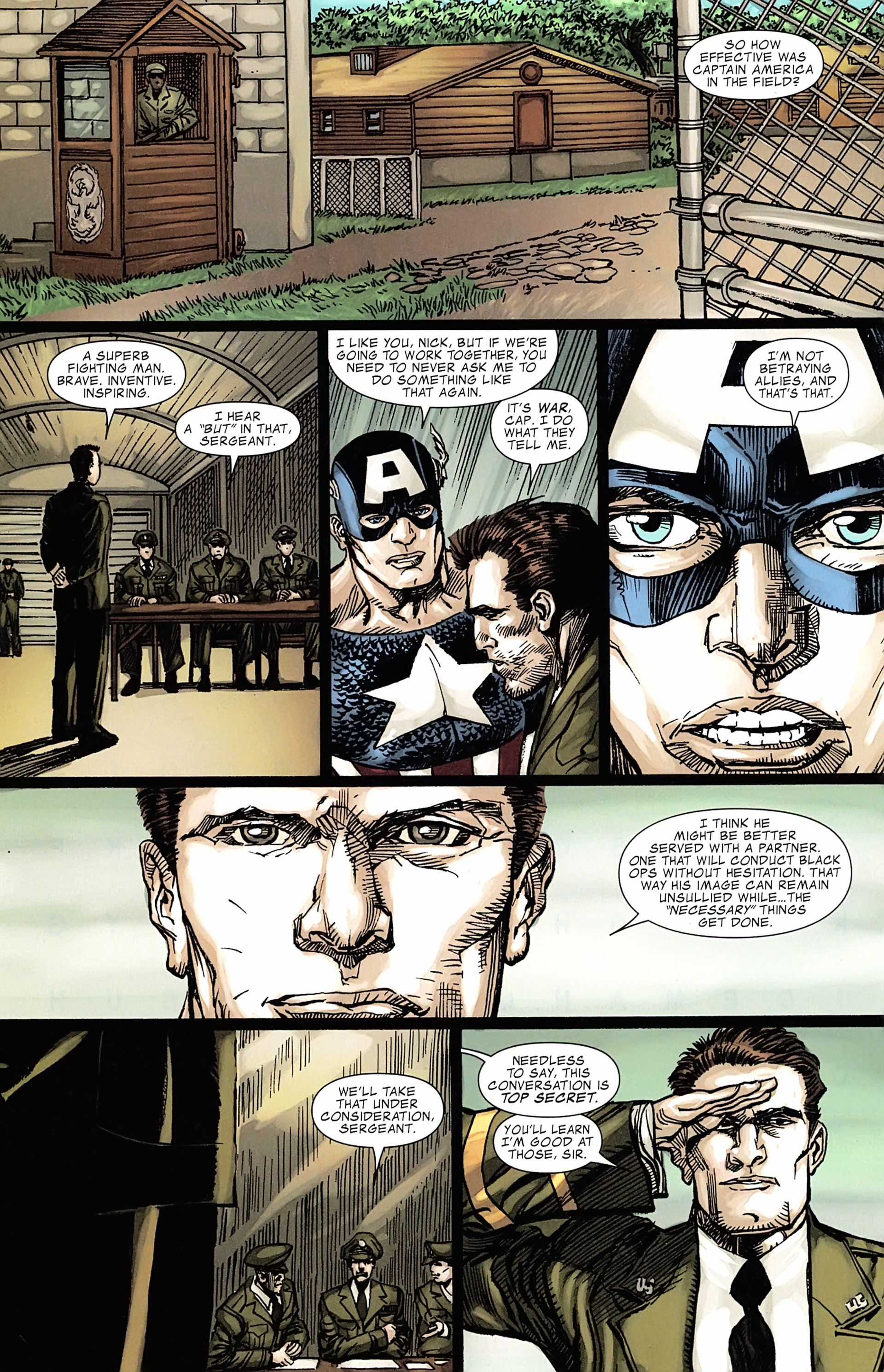 Black Panther/Captain America: Flags Of Our Fathers 4 Page 22
