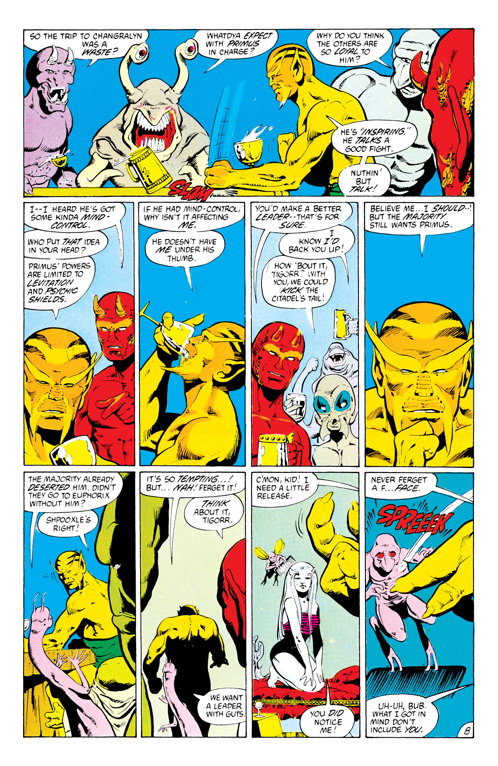 Read online The Omega Men (1983) comic -  Issue #4 - 9