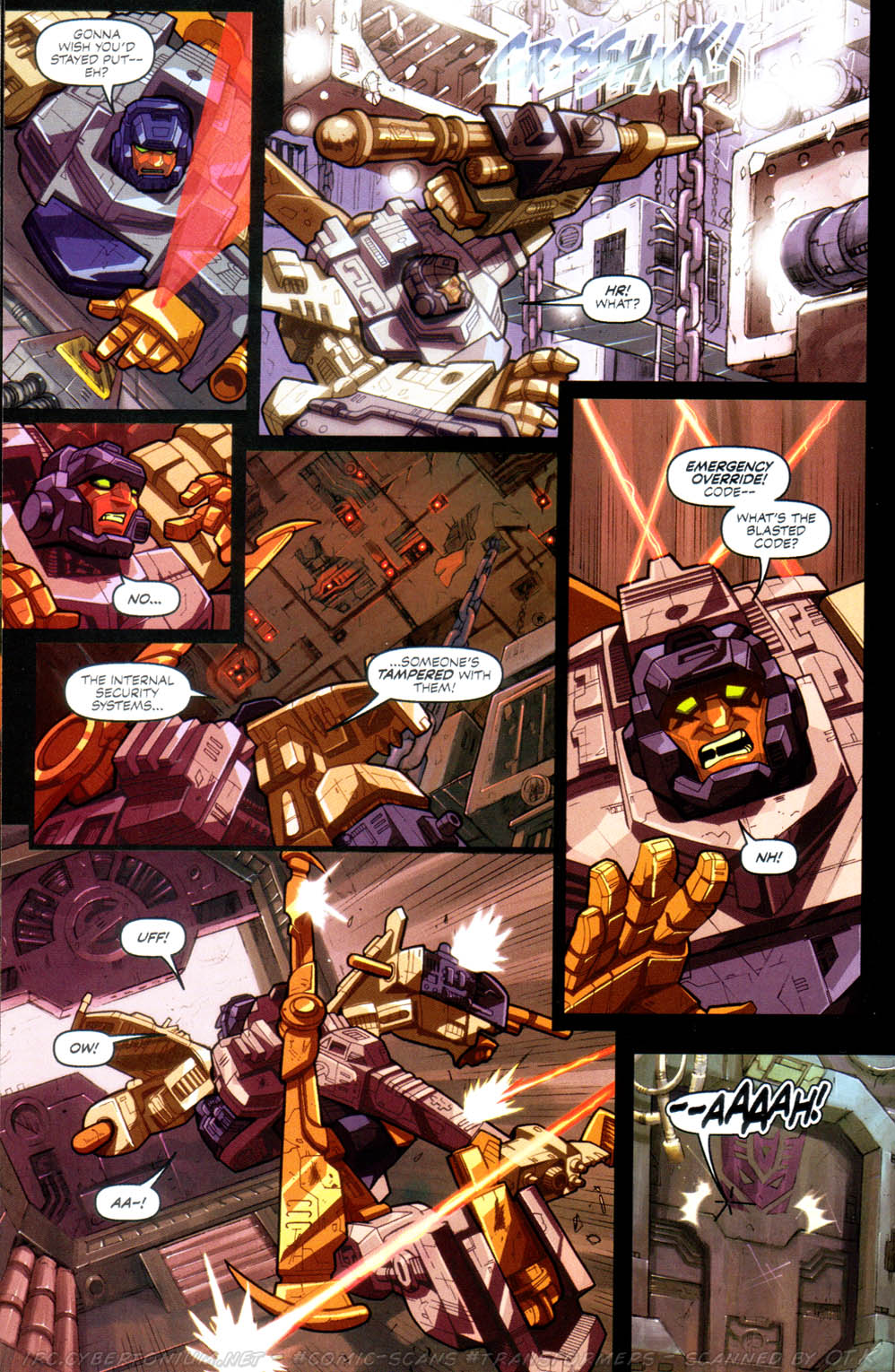 Read online Transformers Armada comic -  Issue #8 - 11