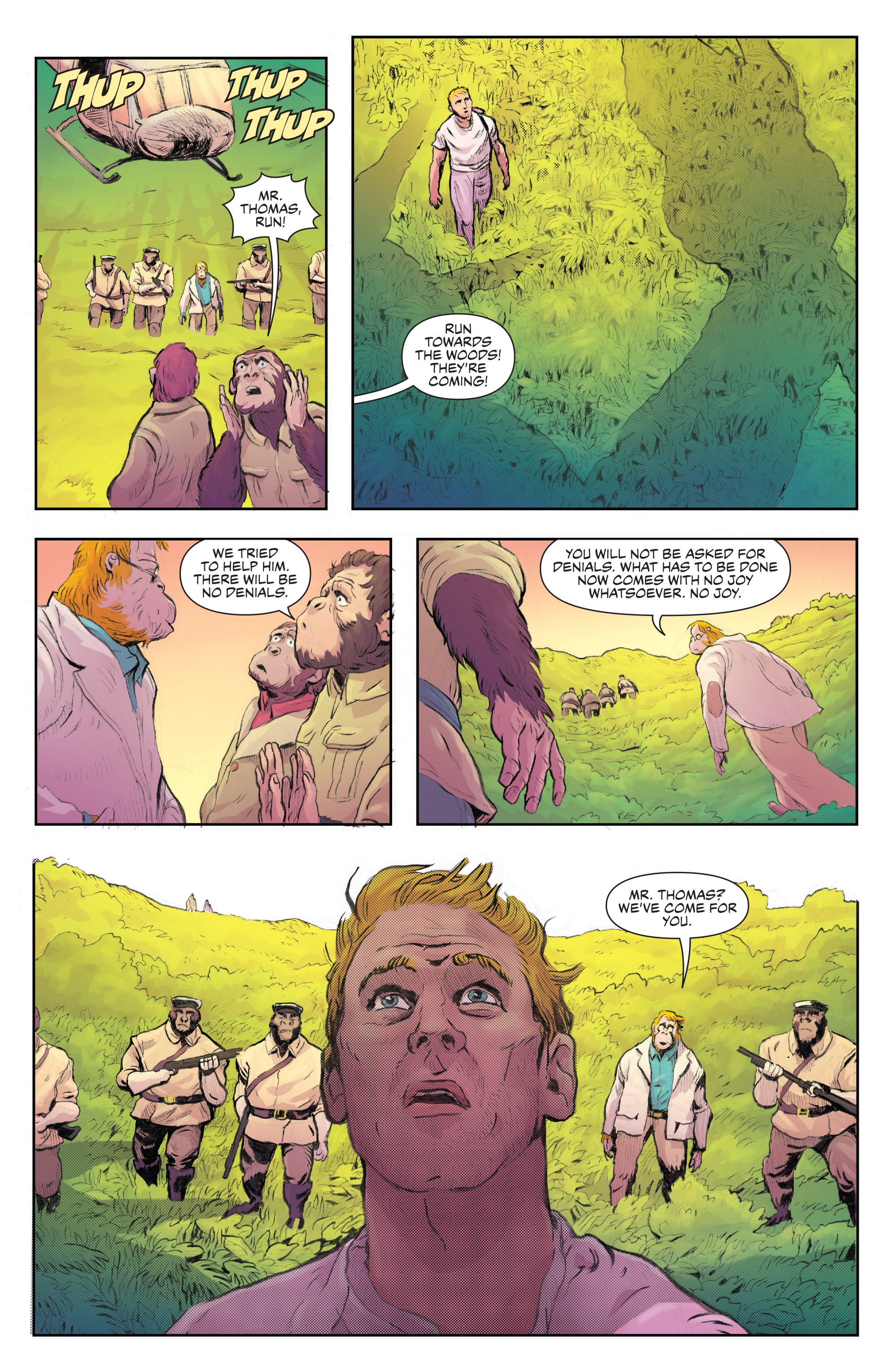 Read online Planet of the Apes Visionaries comic -  Issue # TPB - 111