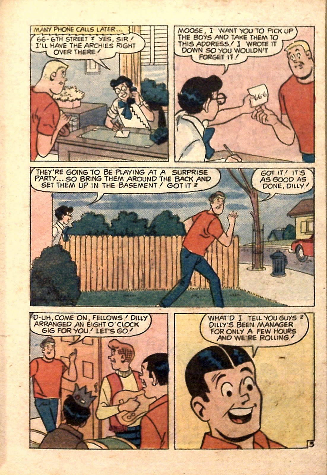 Archie...Archie Andrews, Where Are You? Digest Magazine issue 20 - Page 49