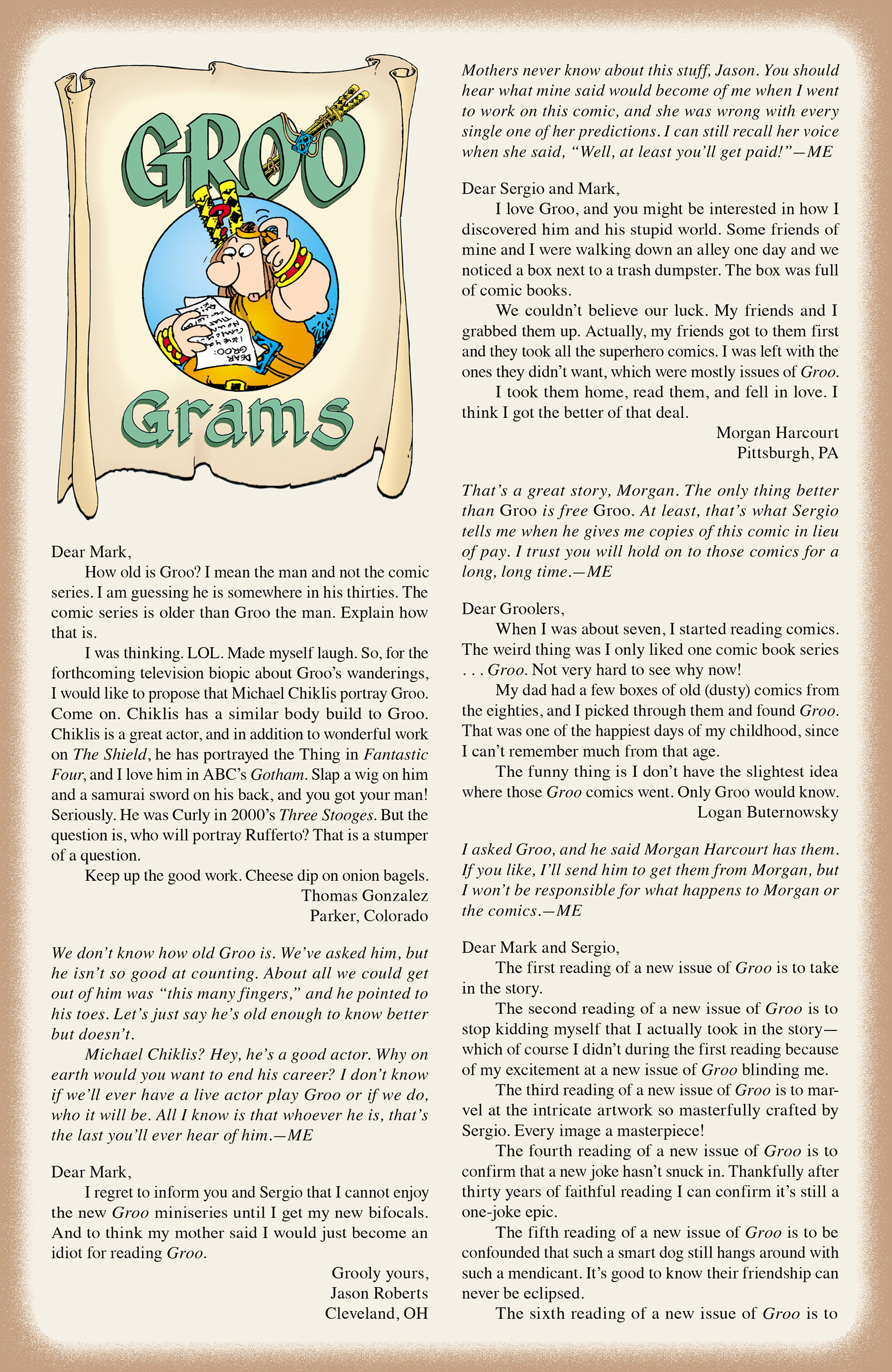Read online Groo: Fray of the Gods comic -  Issue #4 - 26
