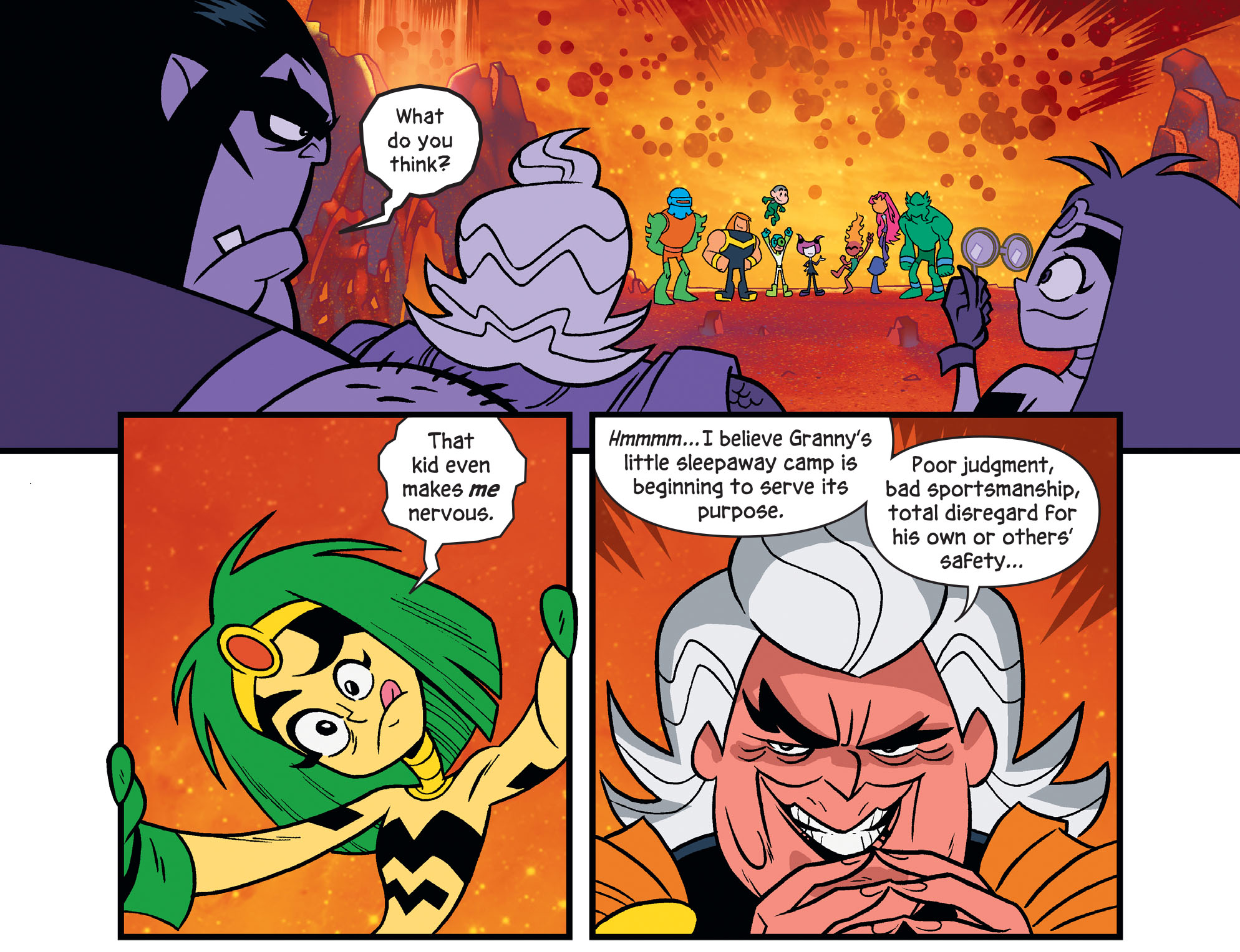 Read online Teen Titans Go! To Camp comic -  Issue #5 - 24