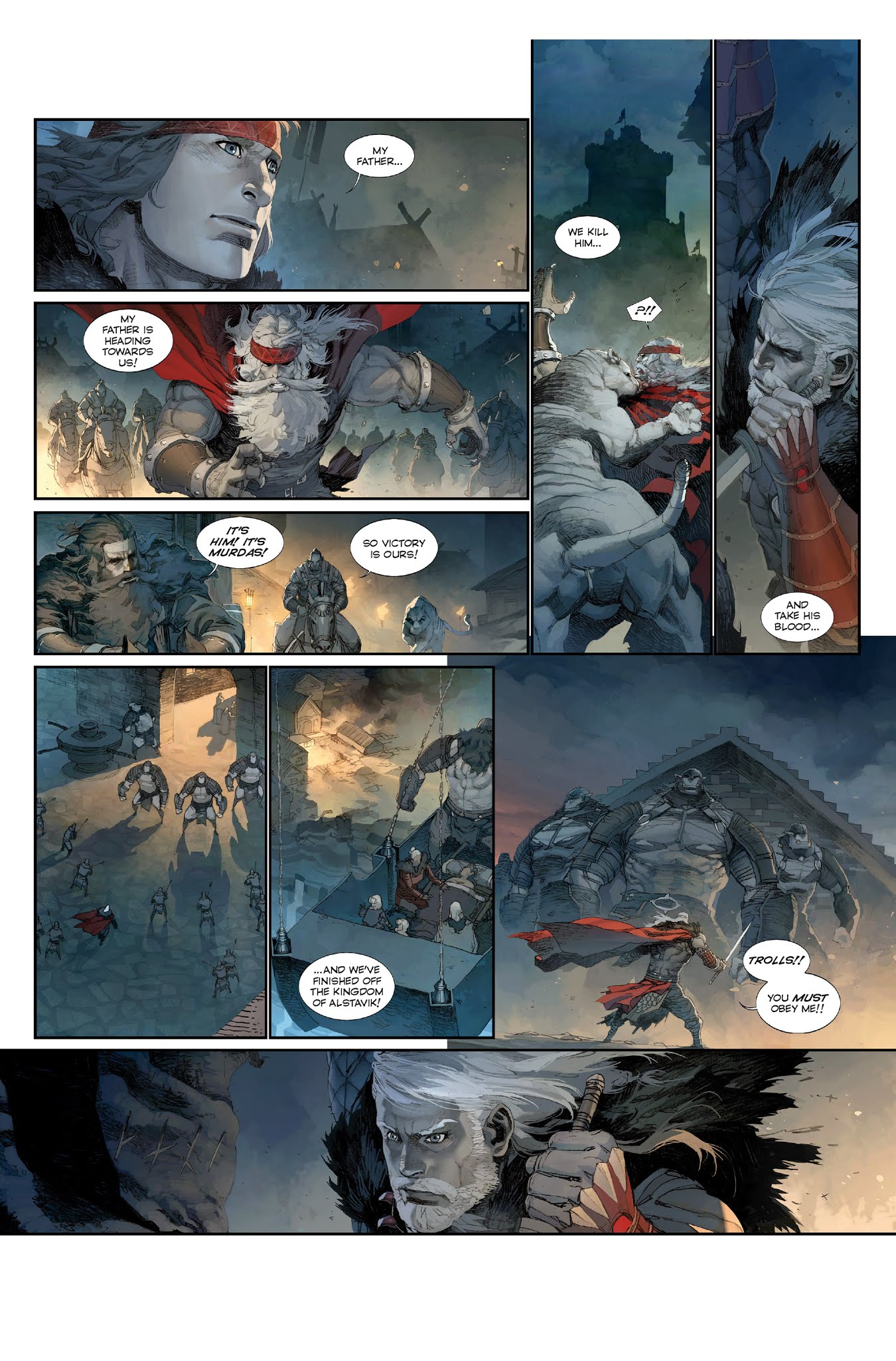 Read online Konungar: War of Crowns comic -  Issue #3 - 41