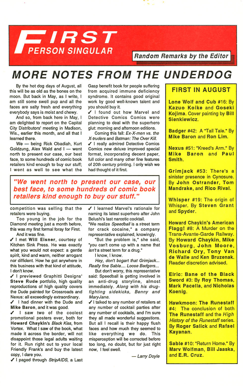 Read online Hawkmoon: The Runestaff comic -  Issue #4 - 14