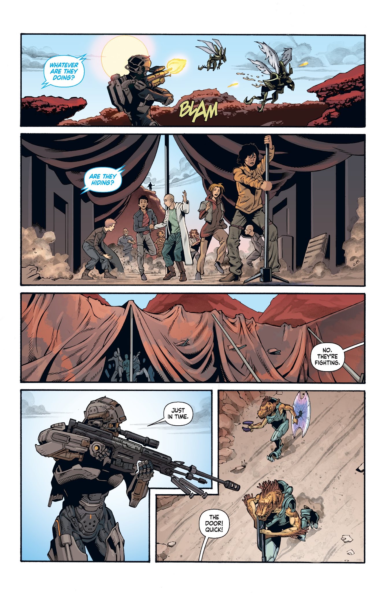 Read online Halo: Lone Wolf comic -  Issue #1 - 19