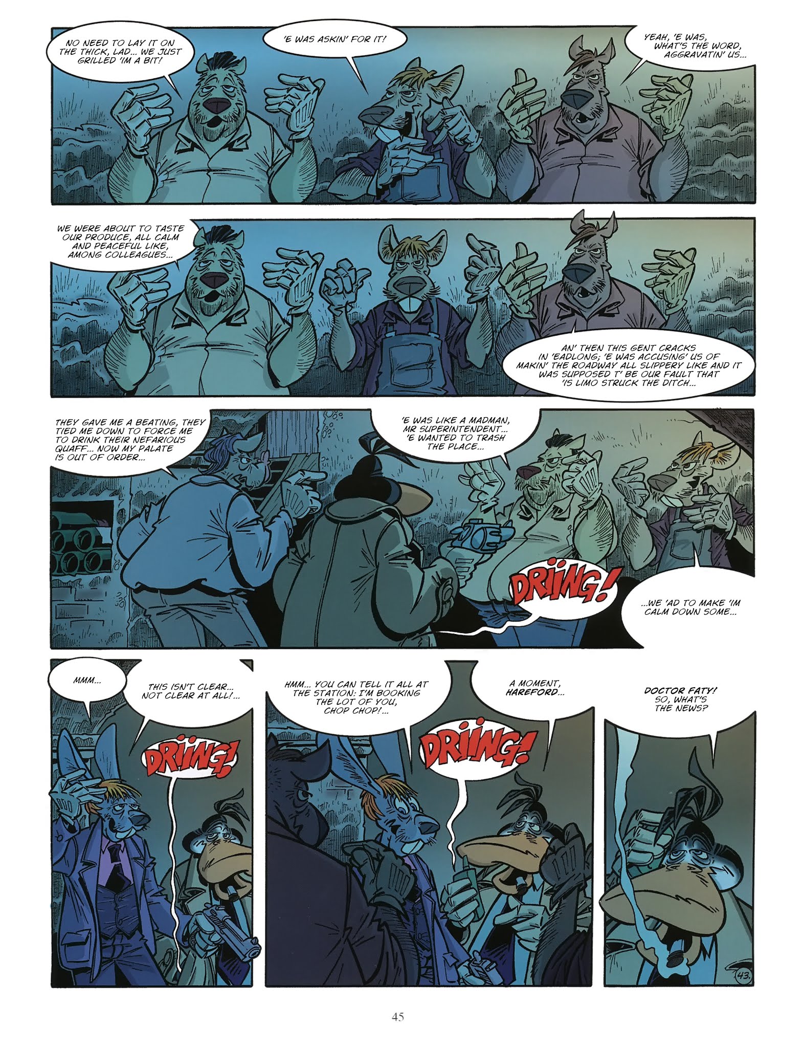 Read online Une enquête de l'inspecteur Canardo comic -  Issue #13 - 46