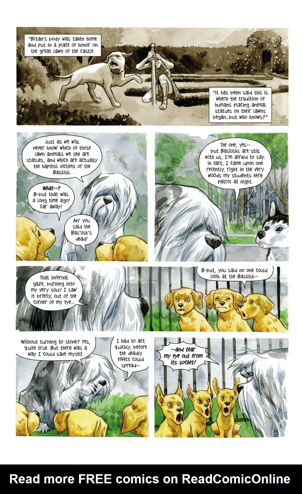 Read online Beasts of Burden: Neighborhood Watch comic -  Issue # Full - 17