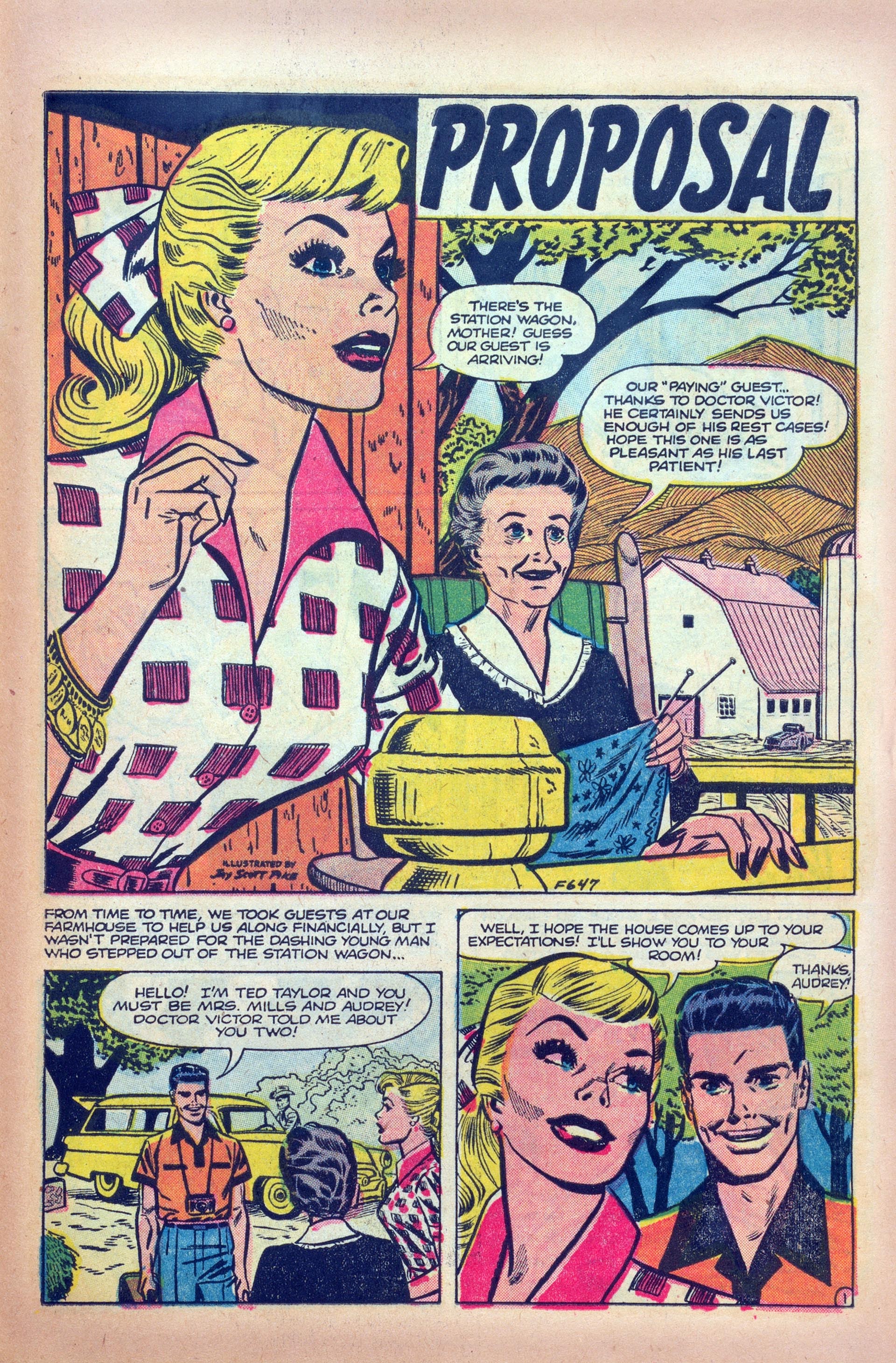 Read online Love Romances comic -  Issue #49 - 27