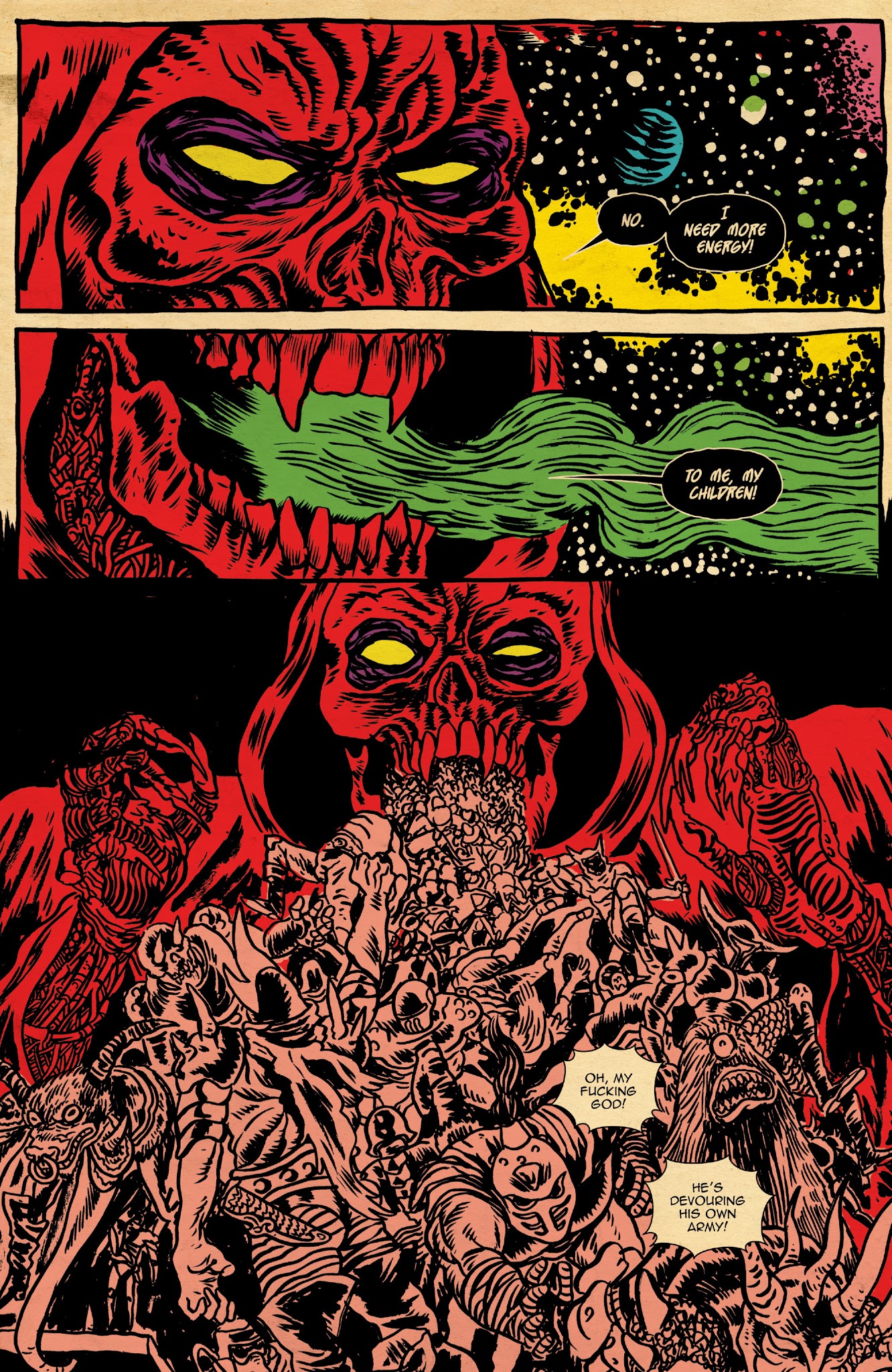 Read online Space Riders: Galaxy of Brutality comic -  Issue #4 - 14