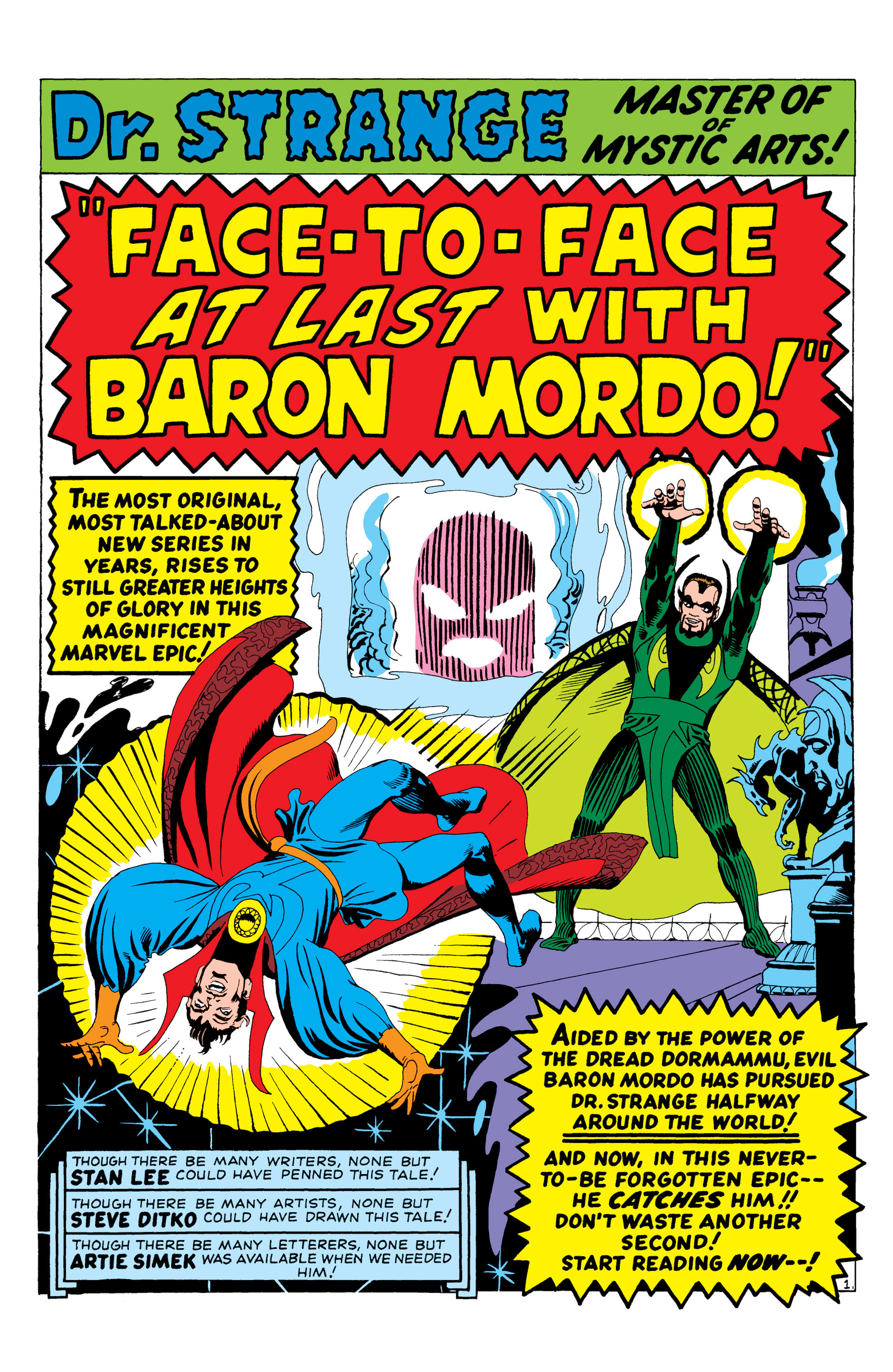 Read online Marvel Masterworks: Doctor Strange comic -  Issue # TPB 1 - 198