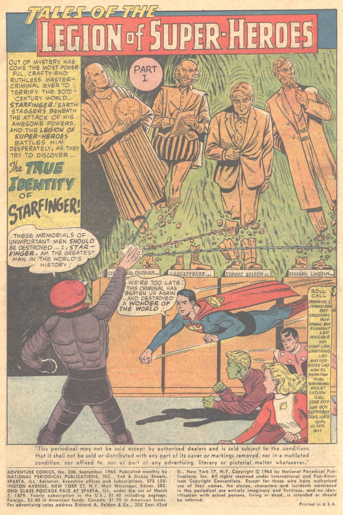 Read online Adventure Comics (1938) comic -  Issue #336 - 4