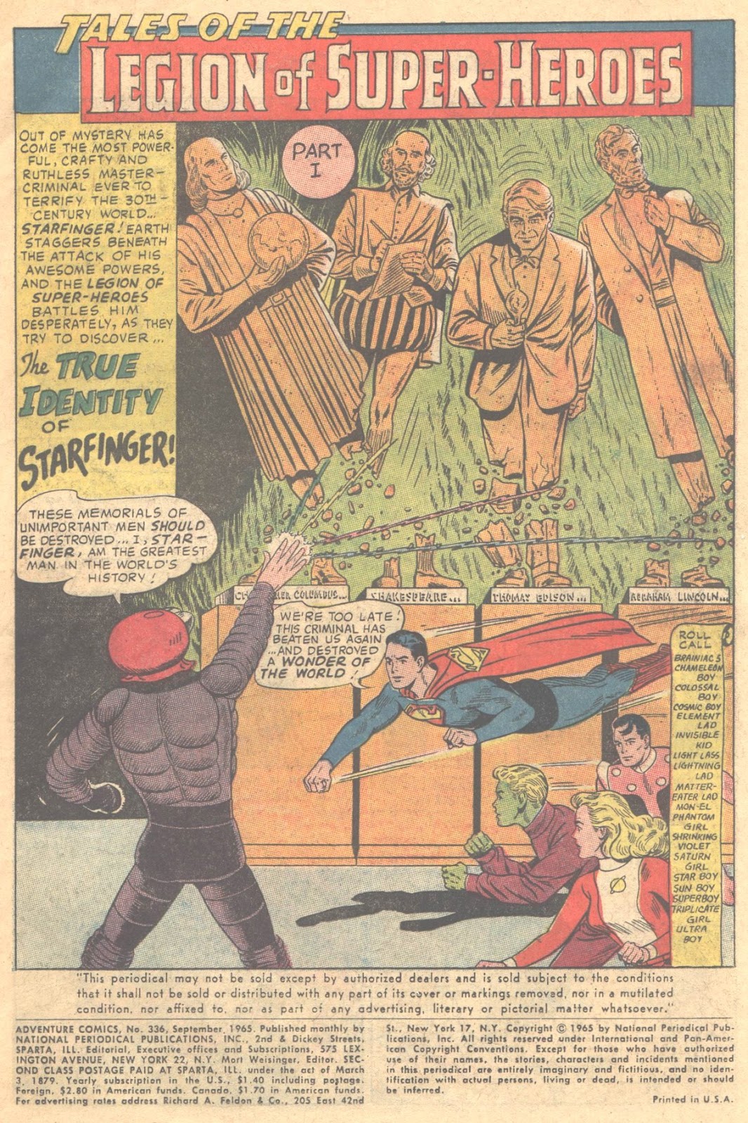 Adventure Comics (1938) issue 336 - Page 4