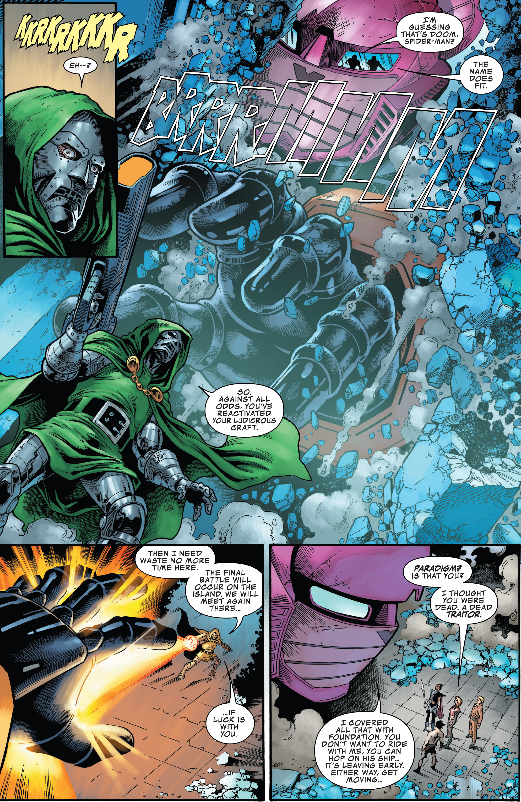 Read online Fortnite X Marvel: Zero War comic -  Issue #4 - 23