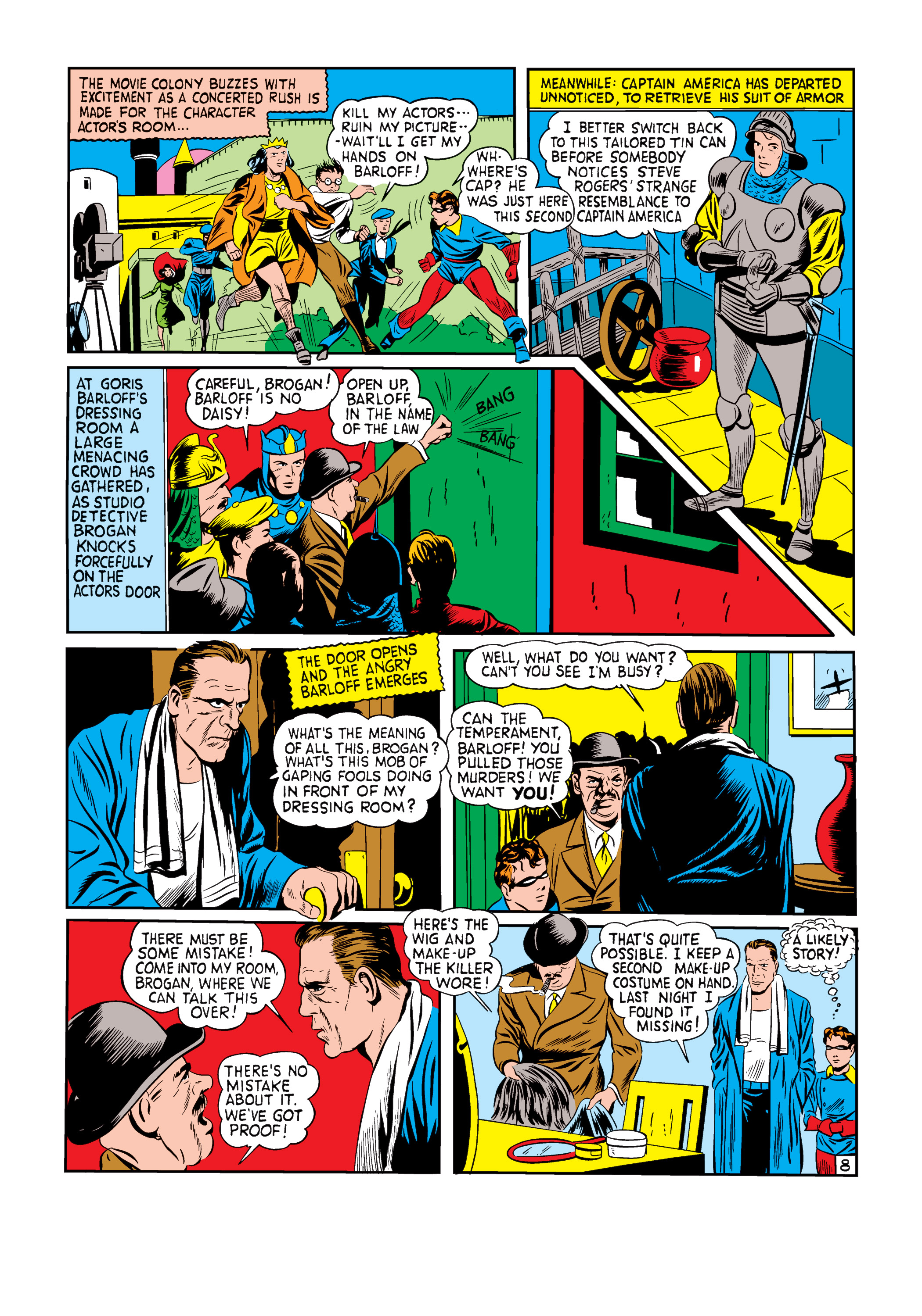 Read online Marvel Masterworks: Golden Age Captain America comic -  Issue # TPB 1 (Part 2) - 69