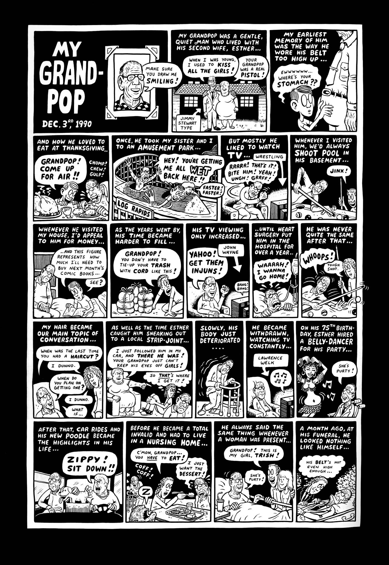 Read online Peepshow: The Cartoon Diary of Joe Matt comic -  Issue # Full - 73