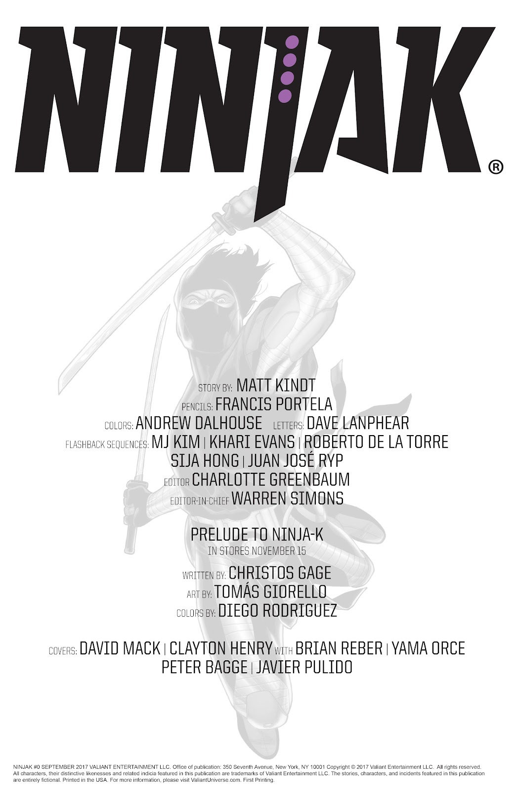 Ninjak (2015) issue 0 - Page 2