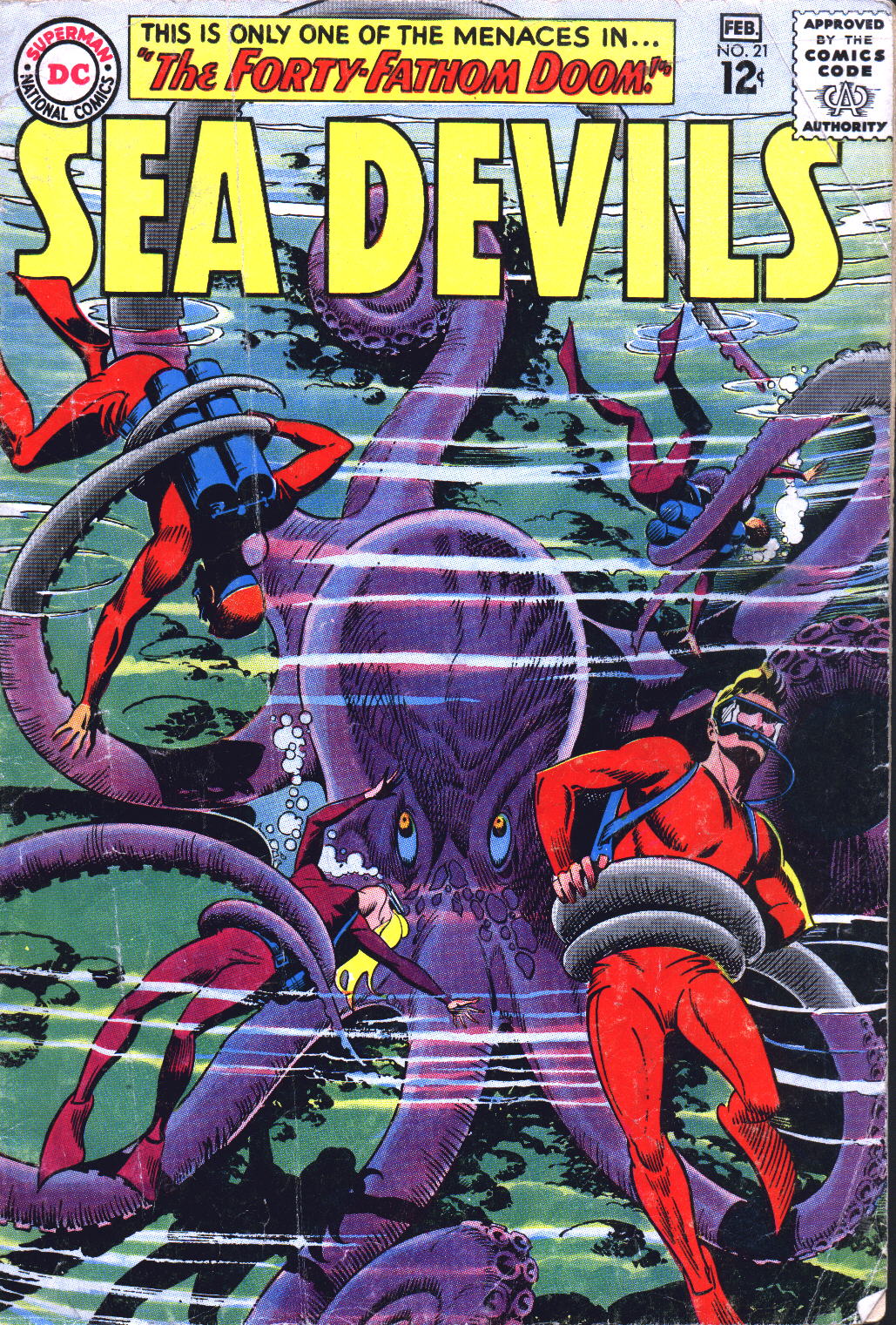 Read online Sea Devils comic -  Issue #21 - 1