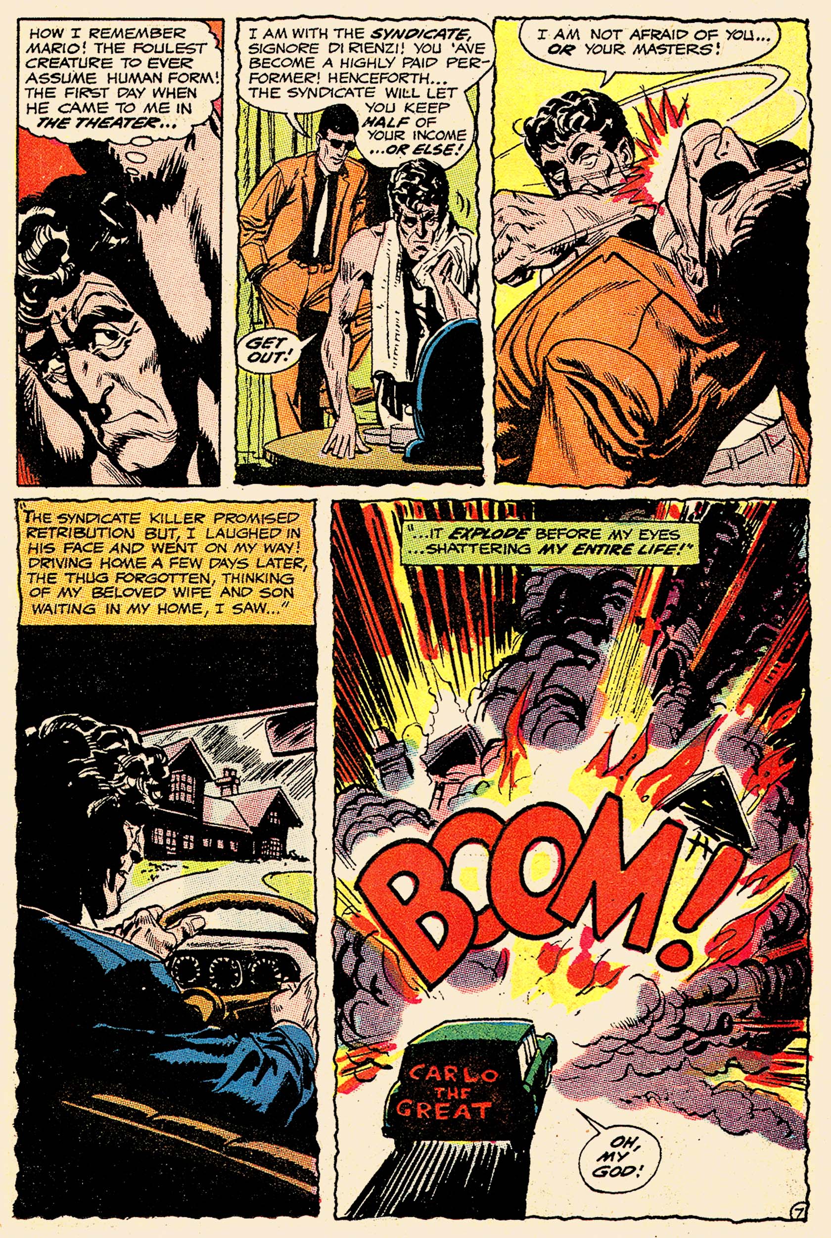 Read online Secret Six (1968) comic -  Issue #7 - 11