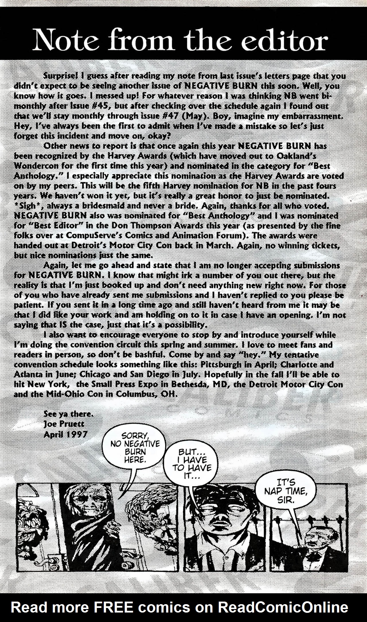 Read online Negative Burn comic -  Issue #46 - 61