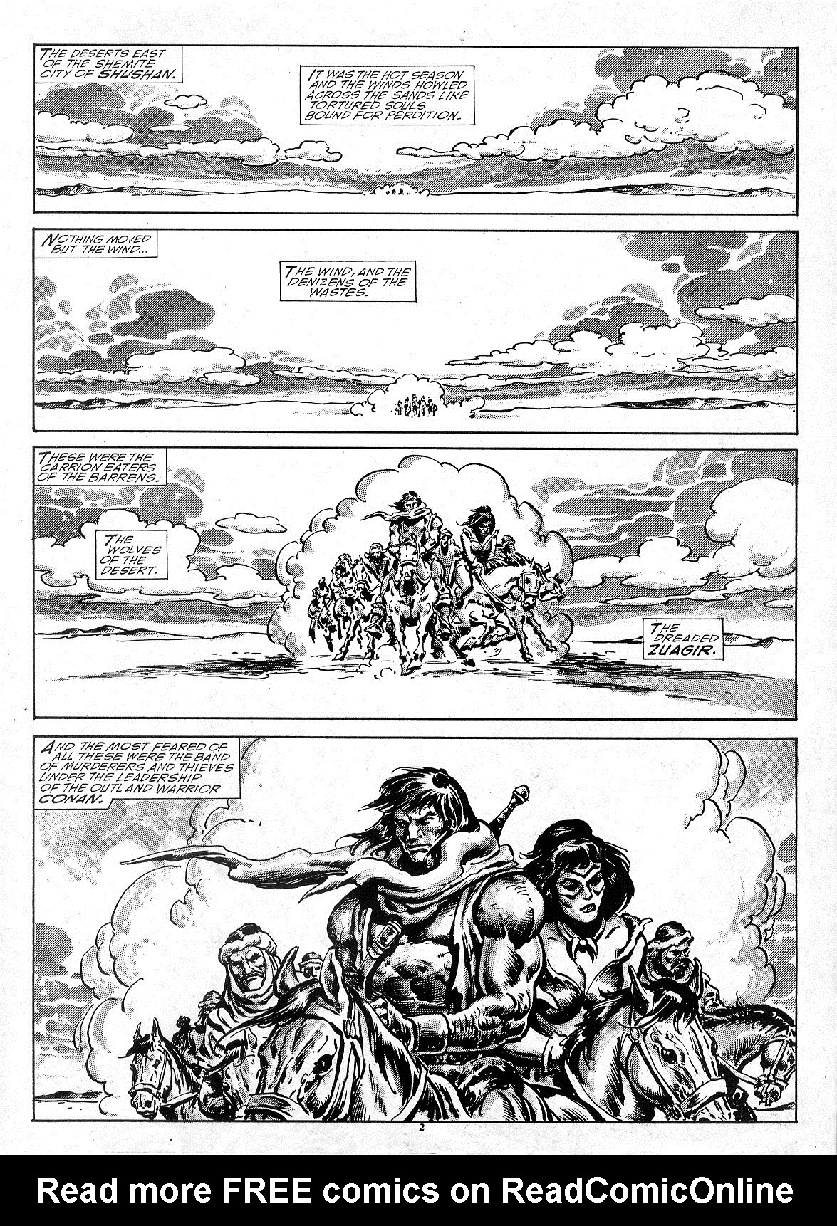 Read online The Savage Sword Of Conan comic -  Issue #183 - 4