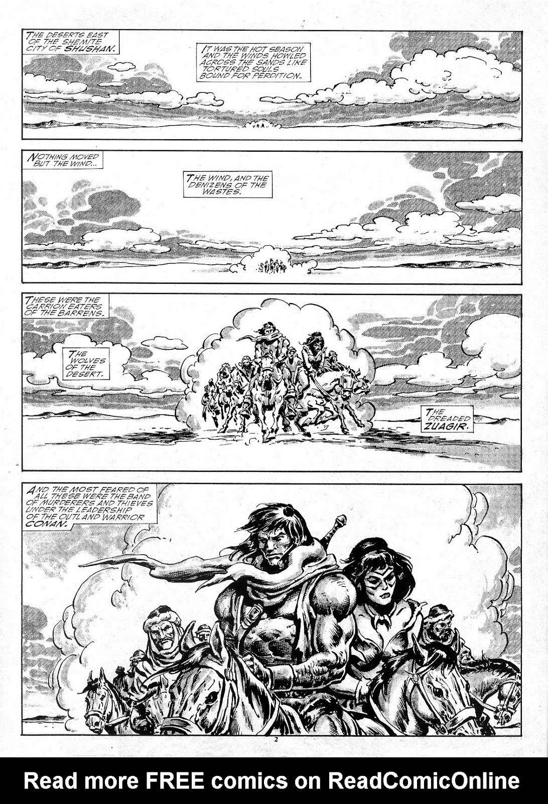 The Savage Sword Of Conan issue 183 - Page 4
