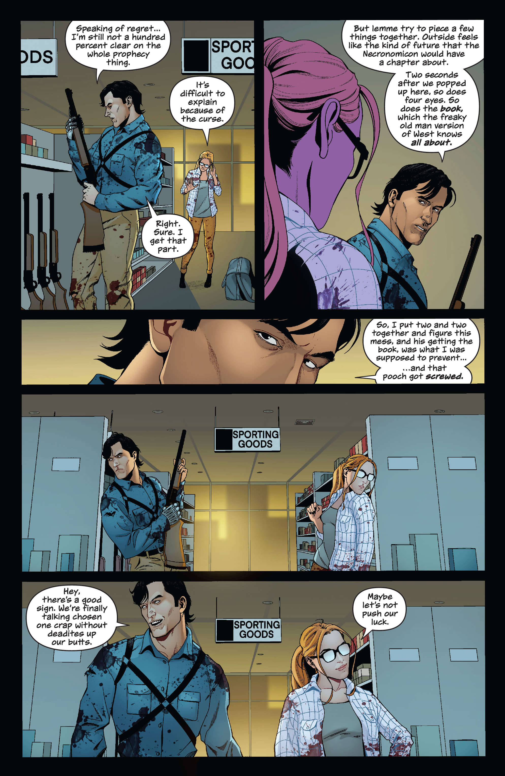 Read online Army of Darkness Vs. Reanimator: Necronomicon Rising comic -  Issue #4 - 13