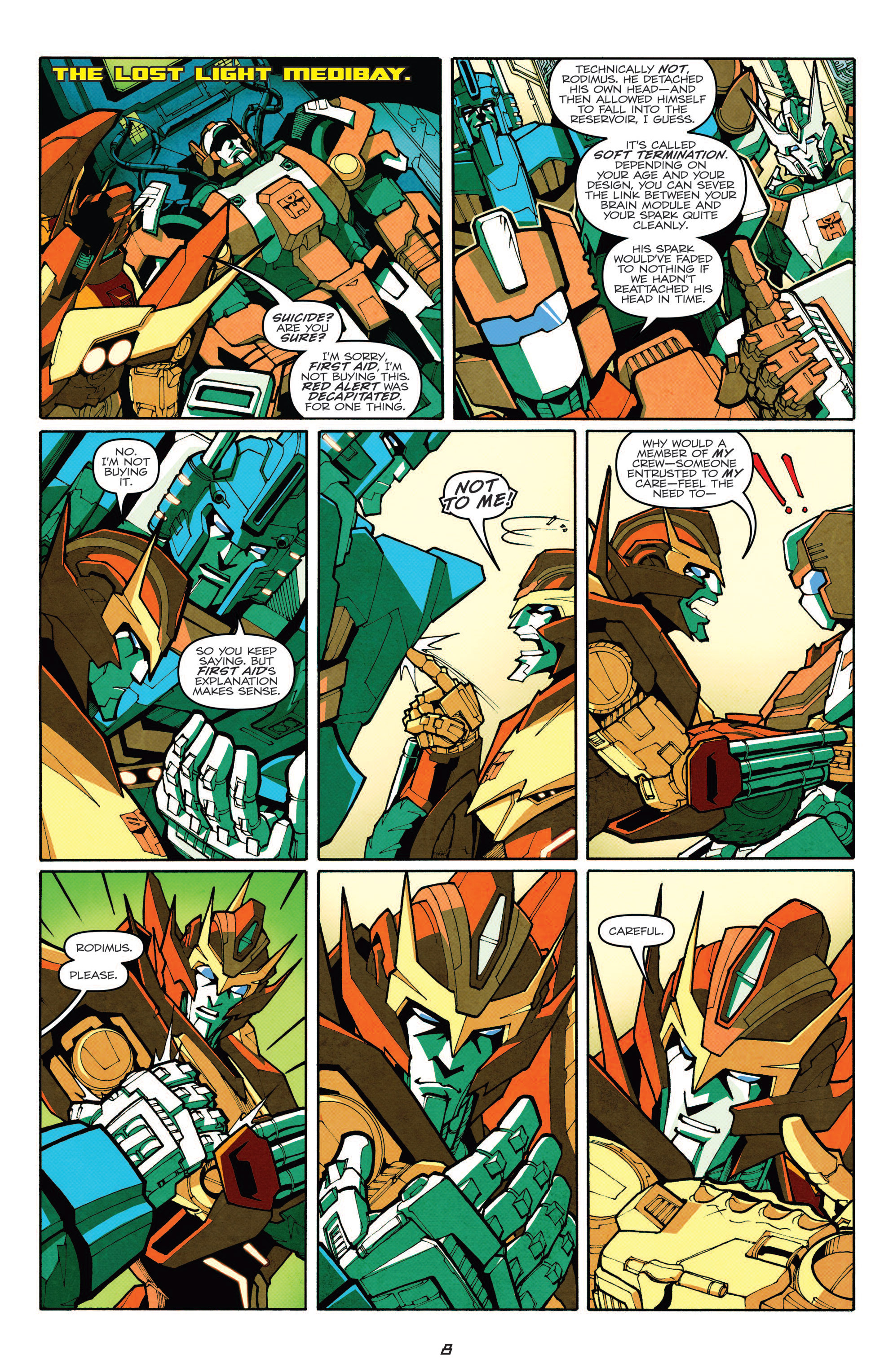 Read online The Transformers: More Than Meets The Eye comic -  Issue #11 - 11