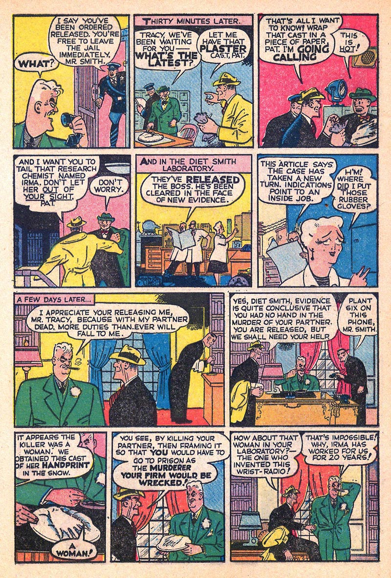 Read online Dick Tracy comic -  Issue #112 - 10