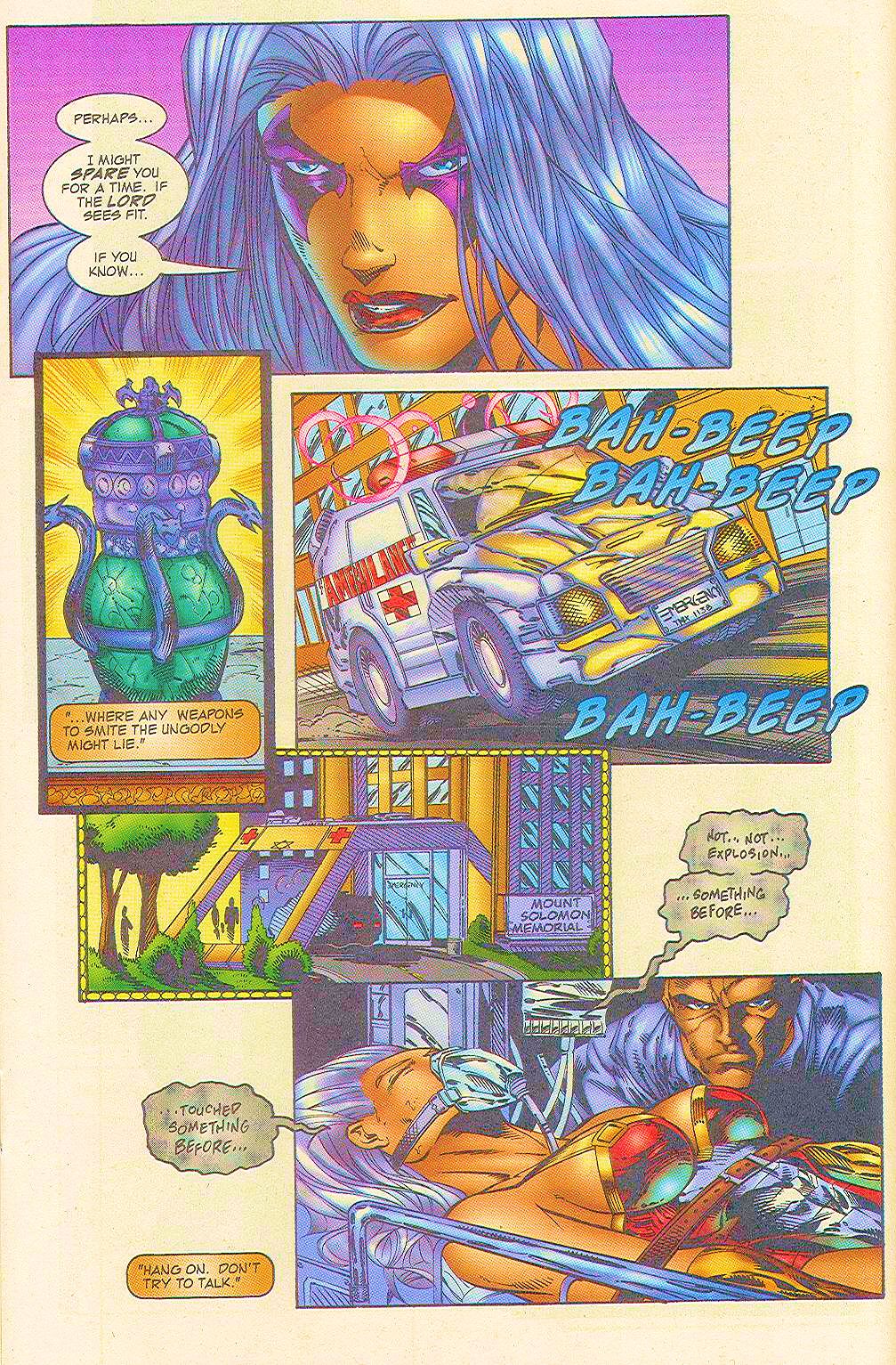Read online Glory/Celestine: Dark Angel comic -  Issue #1 - 15
